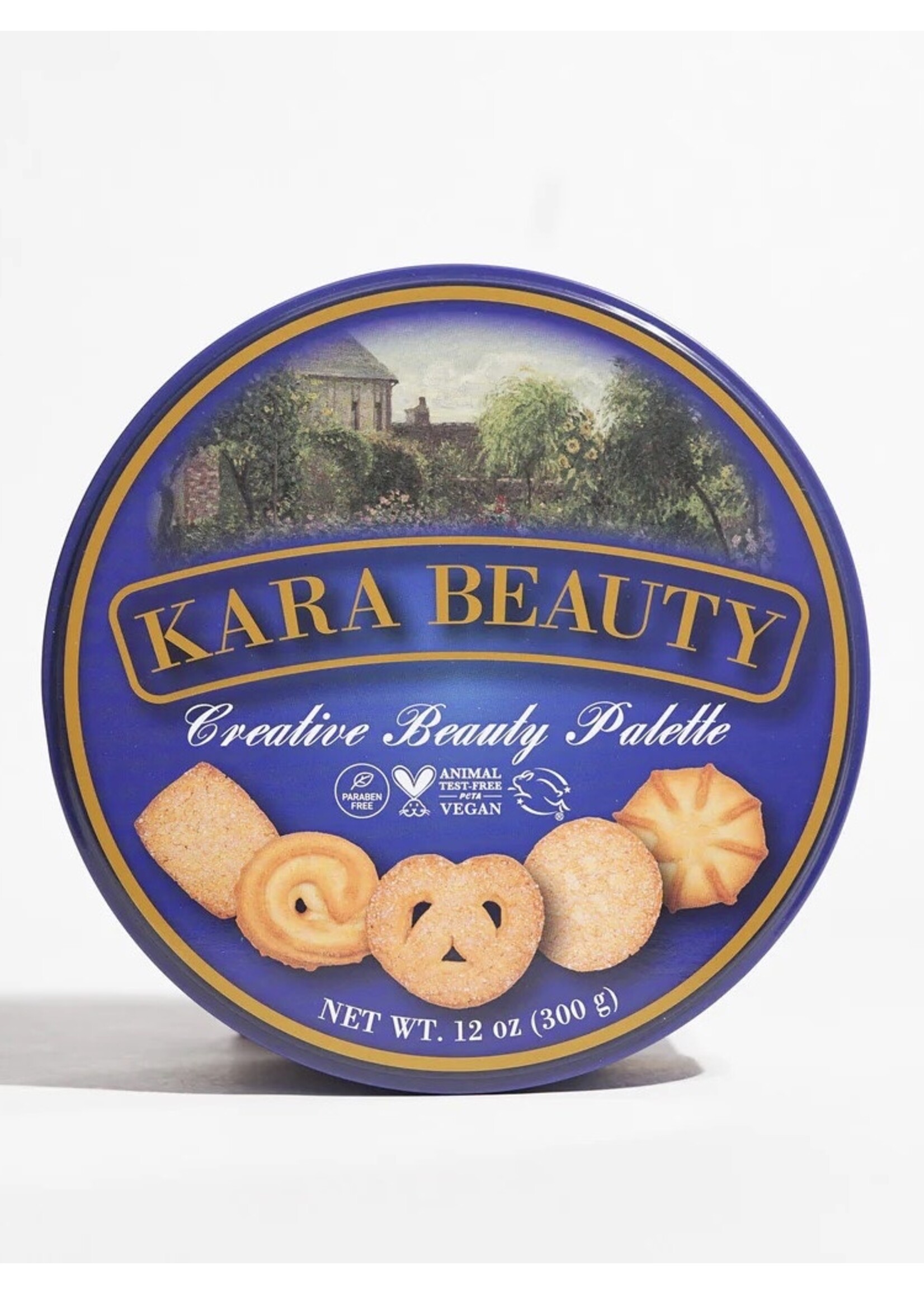 Kara Beauty "Cookie Tin" creative beauty palette  by Kara Beauty