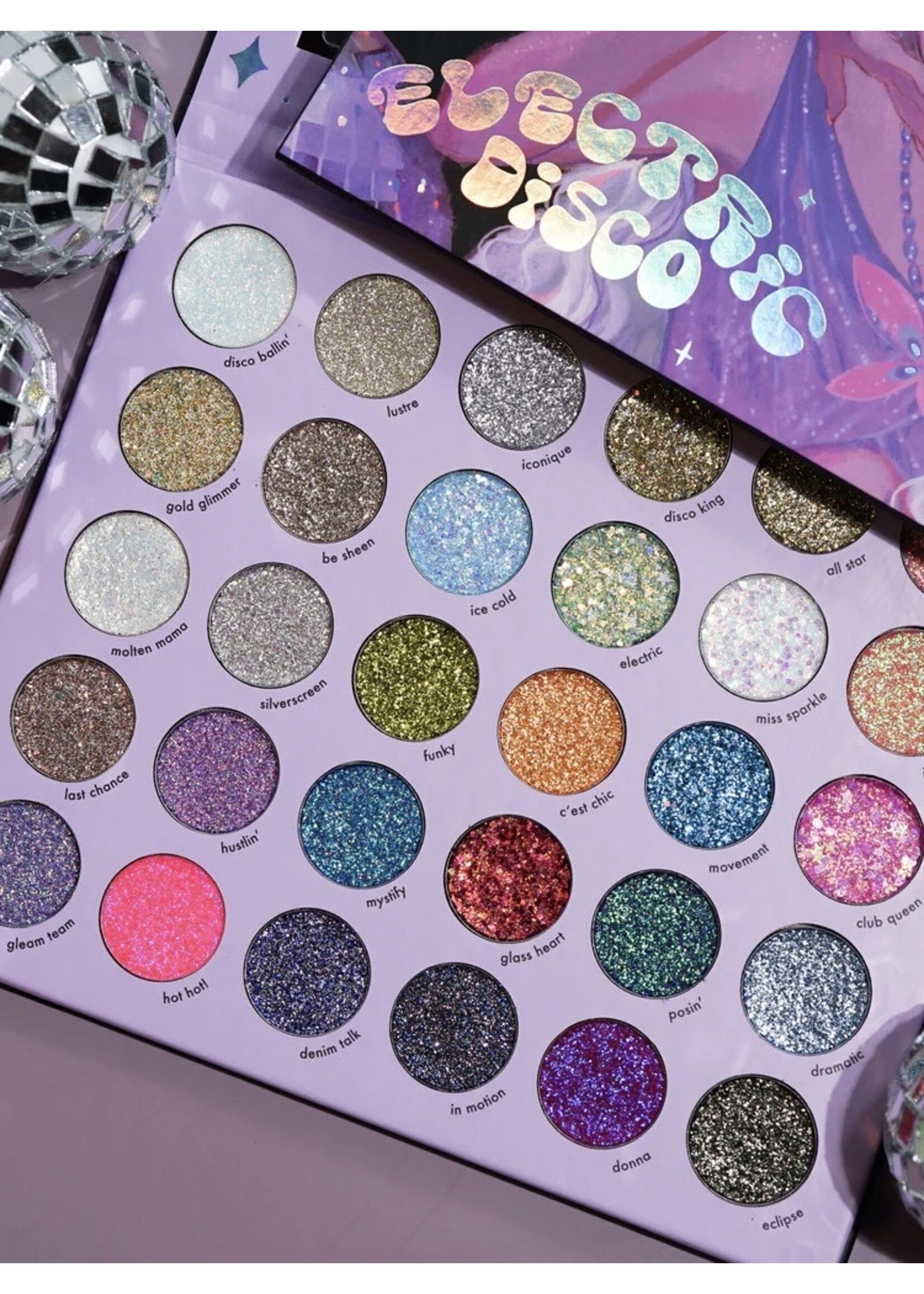 Kara Beauty Palettes d'ombres à paupières "Electric Disco" par Kara Beauty