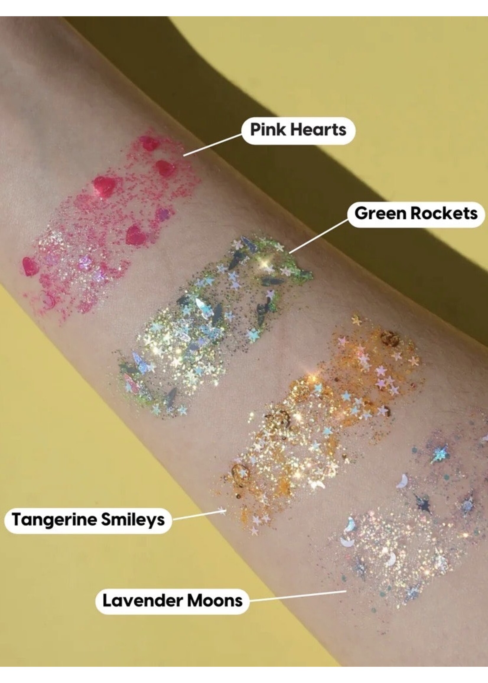Kara Beauty "Sparkle Party" hair & body gitter gels by Kara Beauty