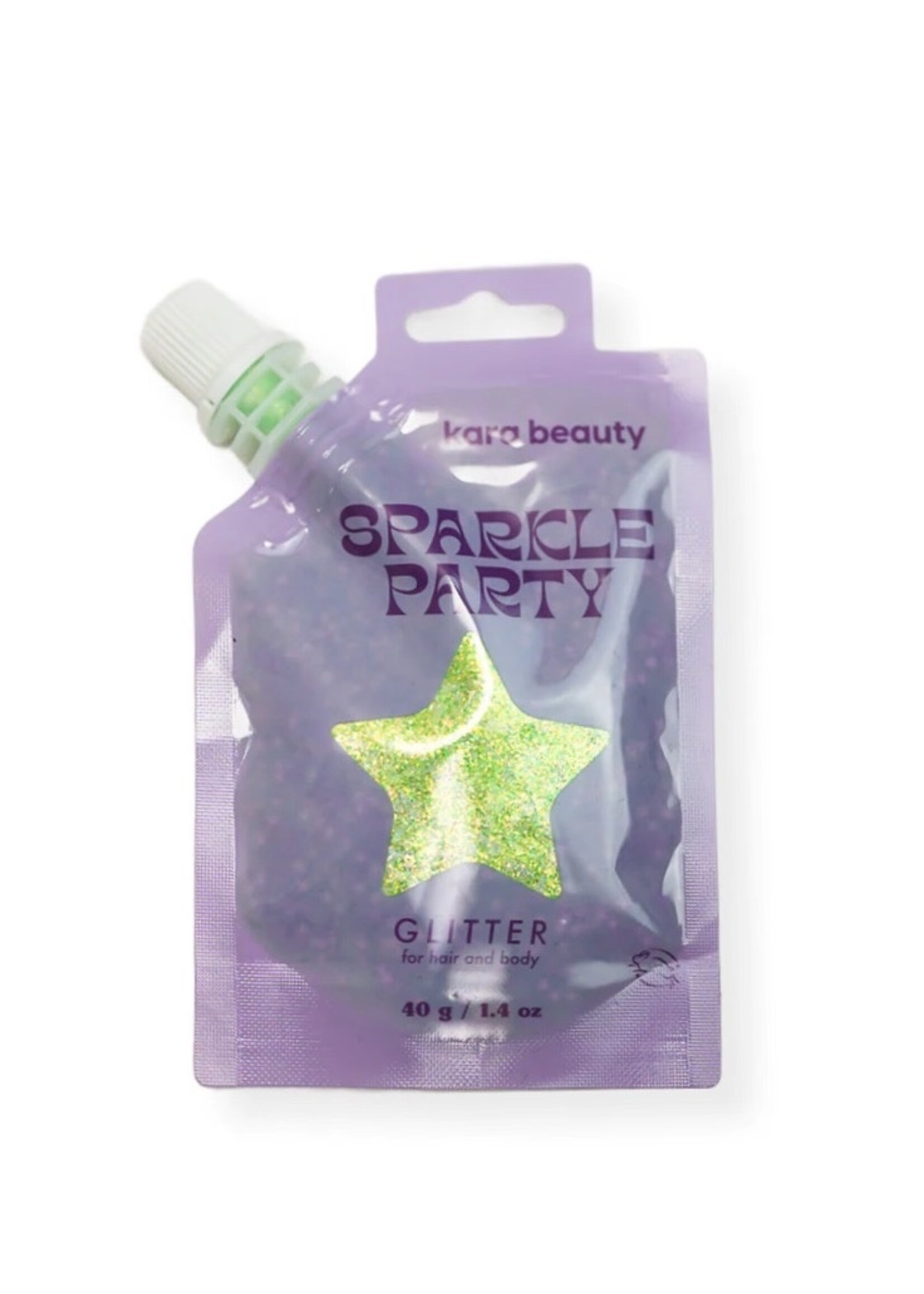 Kara Beauty "Sparkle Party" hair & body gitter gels by Kara Beauty