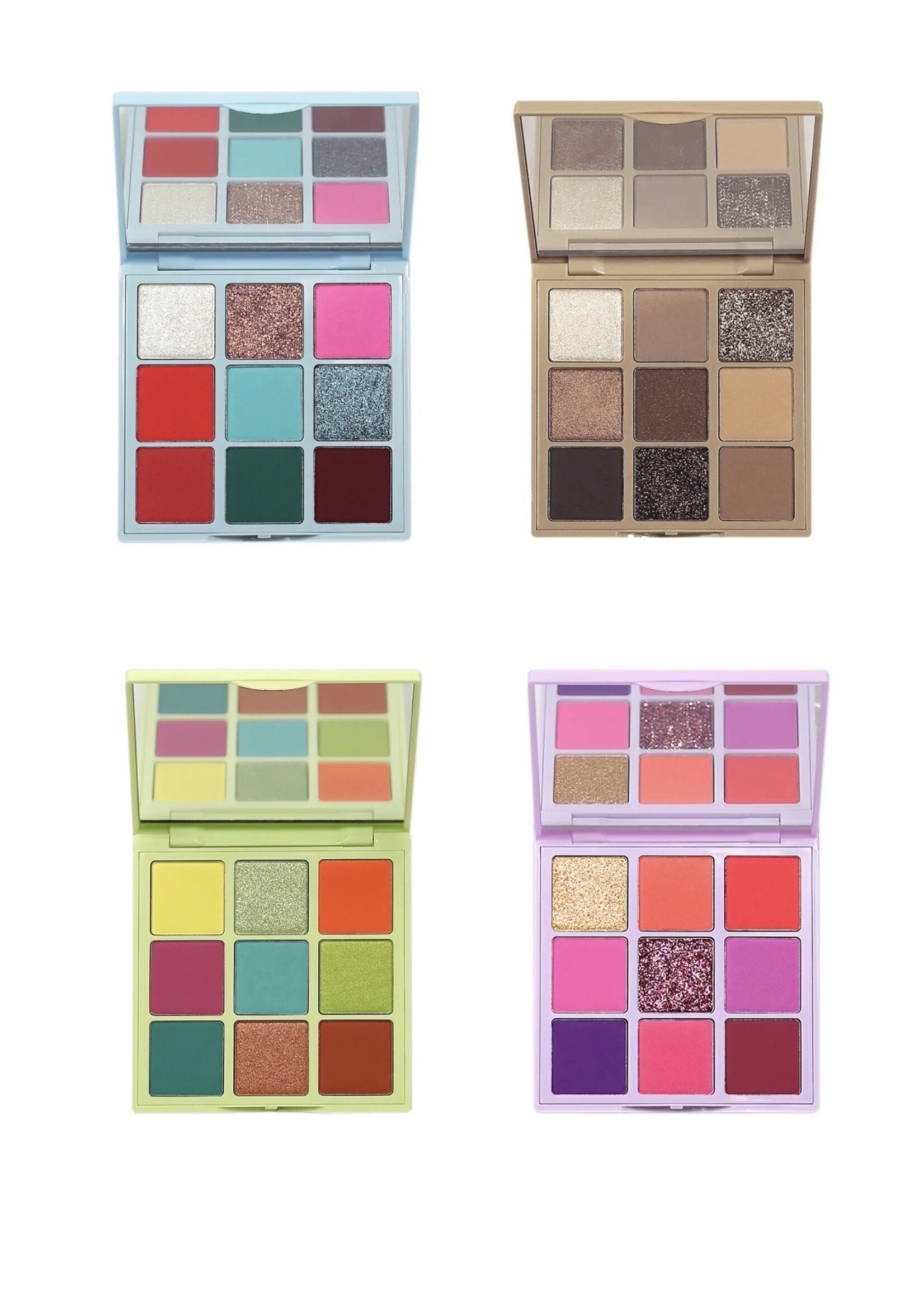 Kara Beauty Palettes d'ombres à paupières de 9 couleurs par Kara Beauty