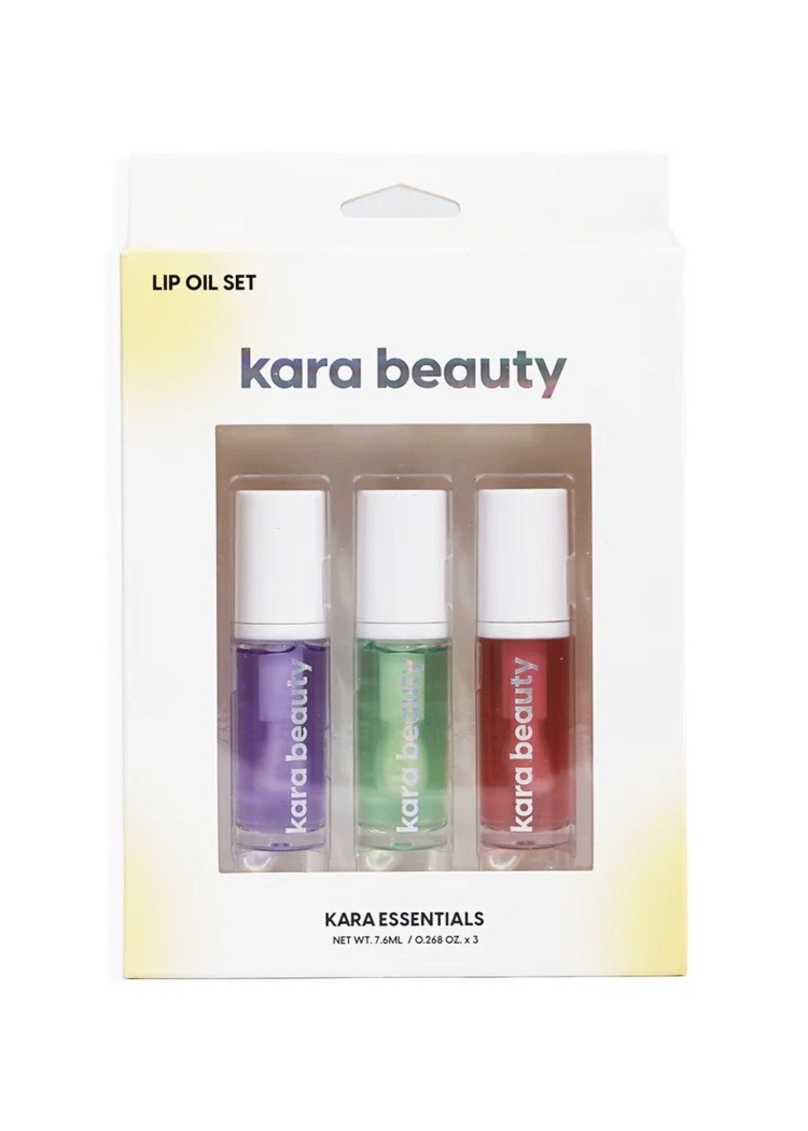 Kara Beauty Coffret de 3 huile à lèvres "Essentials" par Kara Beauty