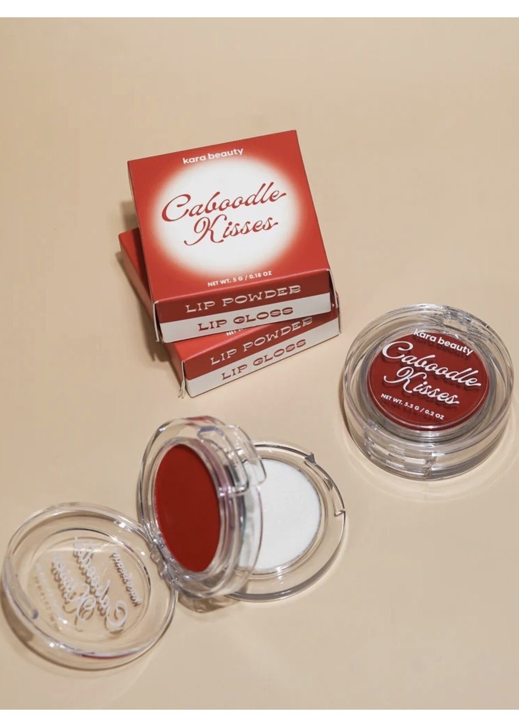 Kara Beauty Poudres et brillant à lèvres "Caboodle Kisses" par Kara Beauty