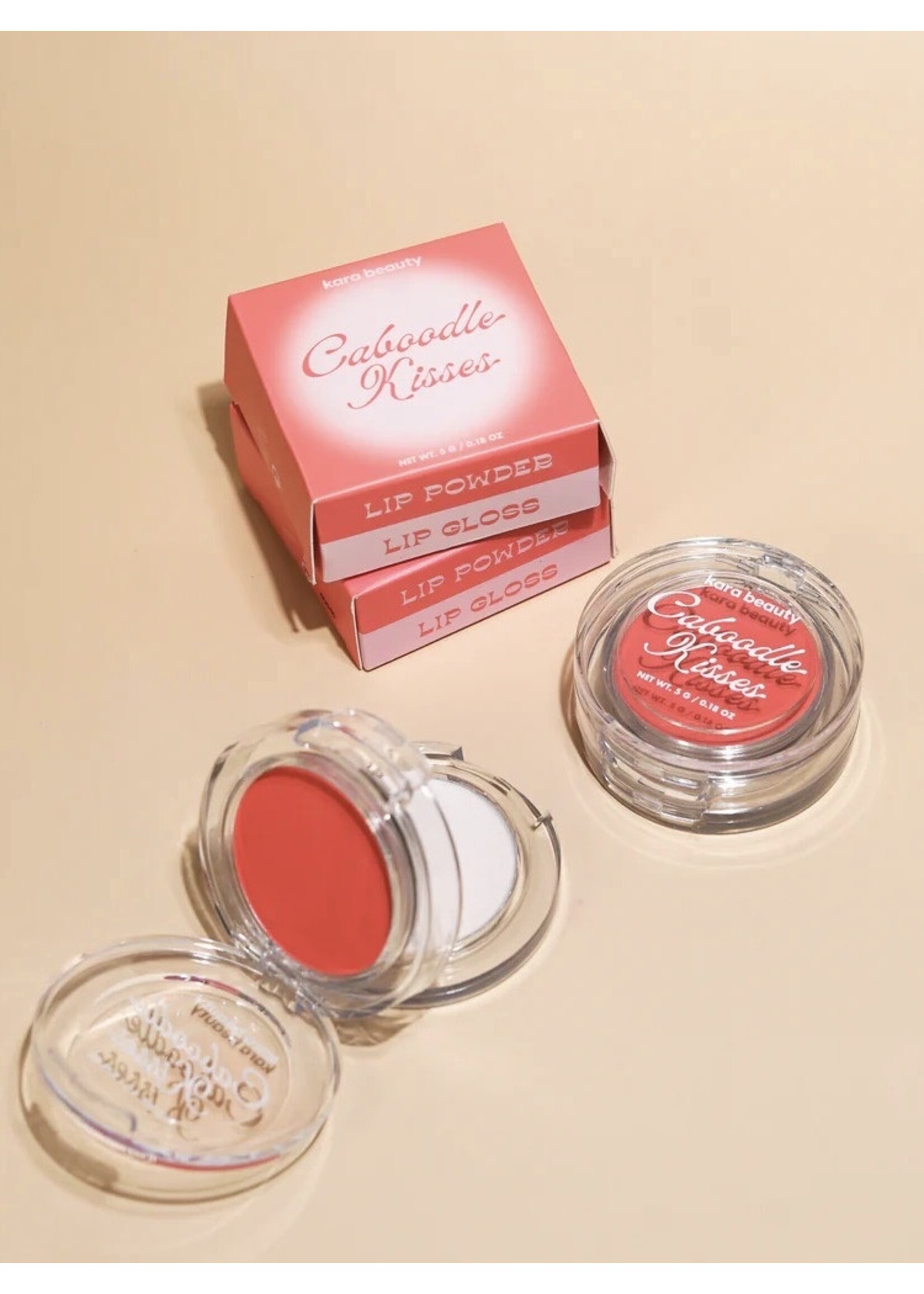 Kara Beauty Powder & gloss for lips "Caboodle Kisses" by Kara Beauty