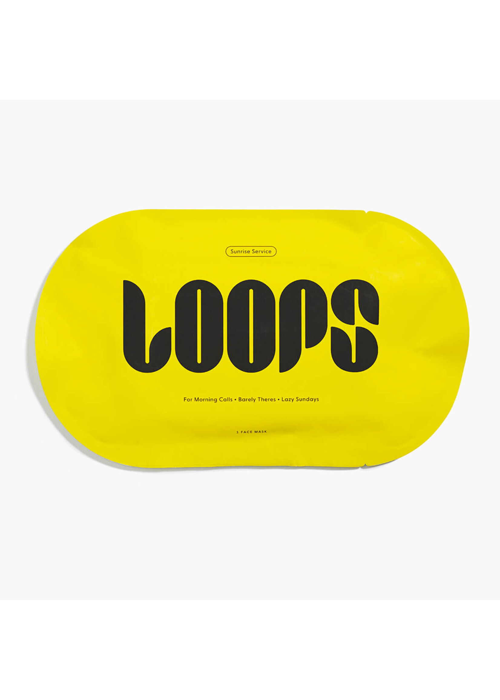 Loops Sheet masks by Loops Beauty