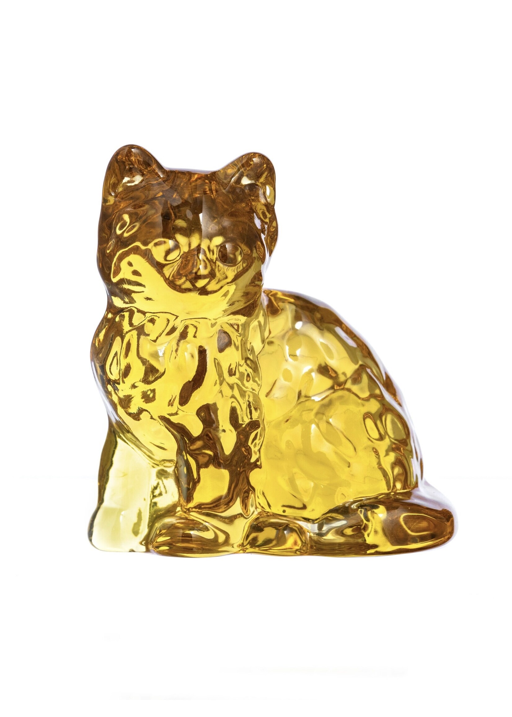 Mosser Glass Statuettes chat par Mosser Glass