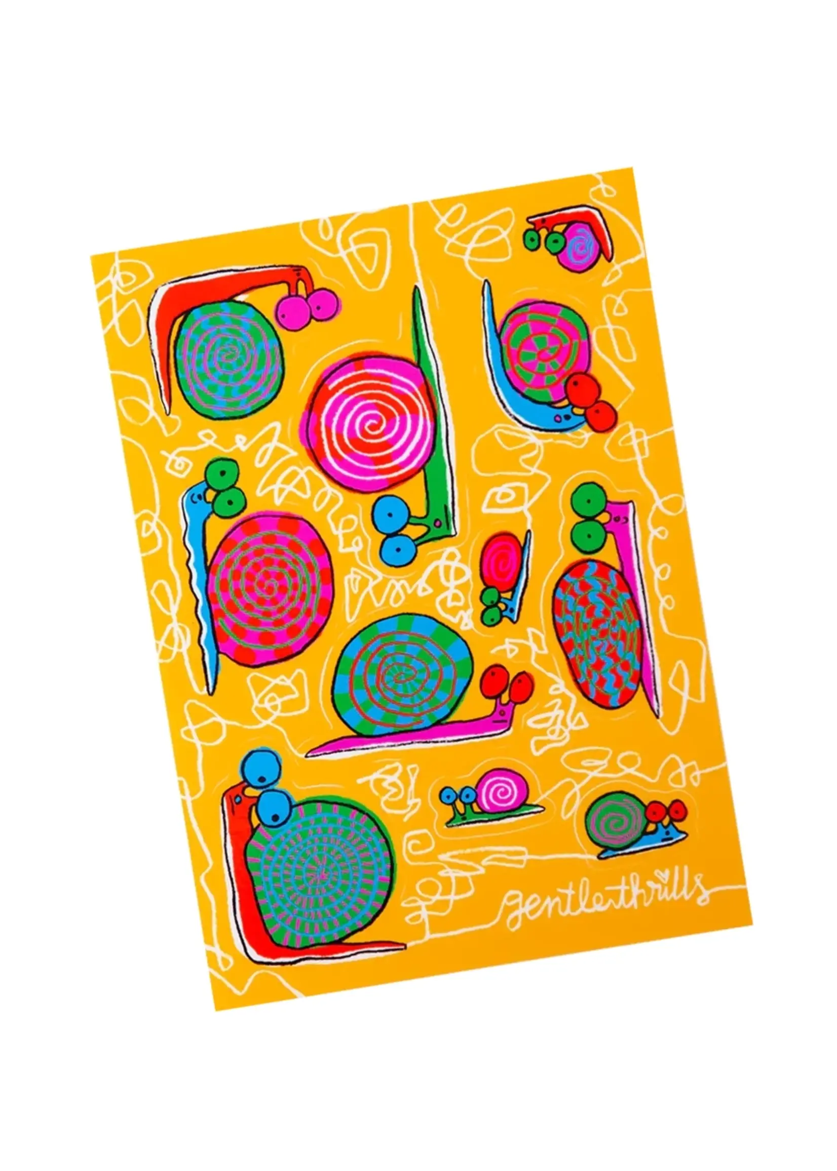 Gentle Thrills Feuille d'autocollants par Gentle Thrills