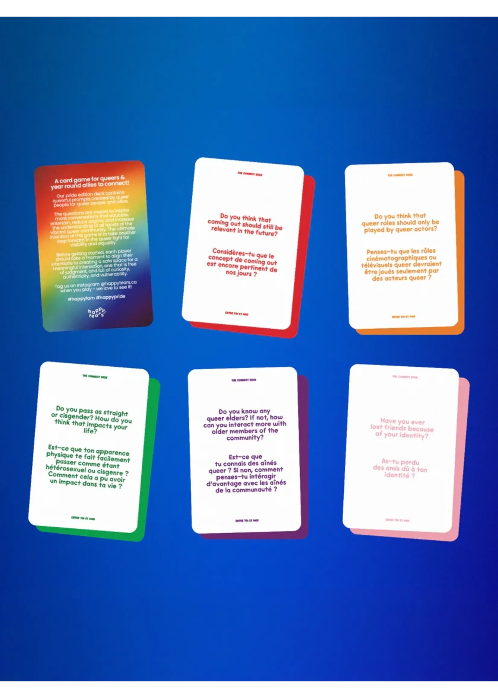 Happy Tears Cartes de connexion "Pride Edition" par Happy Tears