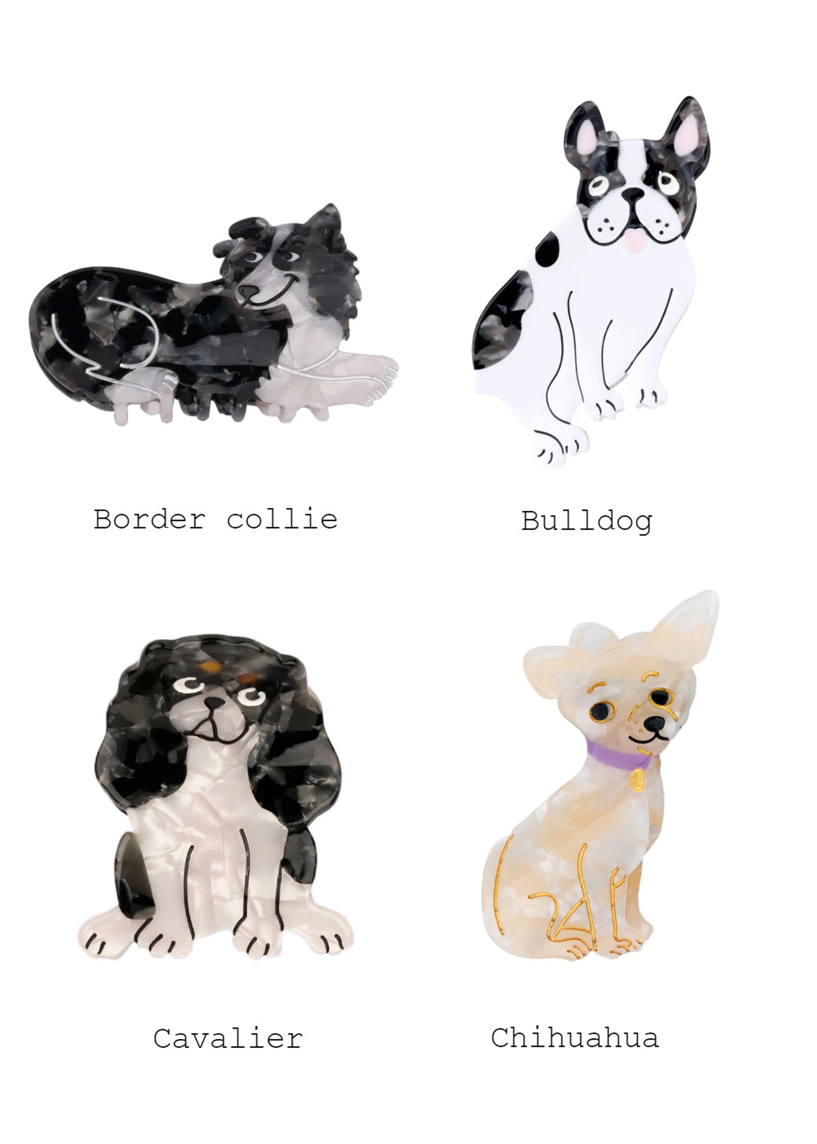 Coucou Suzette® Dog hair clips by Coucou Suzette®