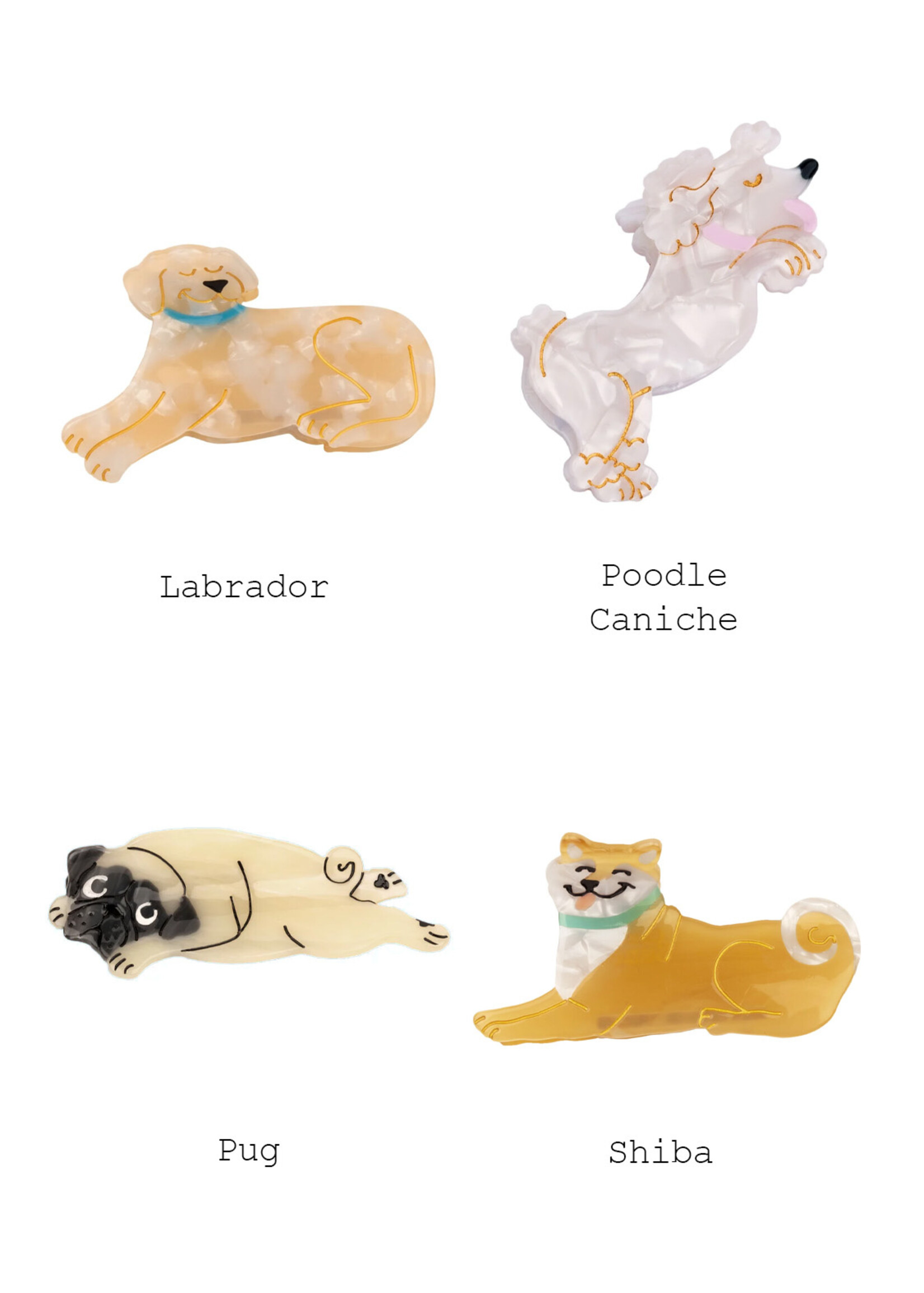 Coucou Suzette® Dog hair clips by Coucou Suzette®