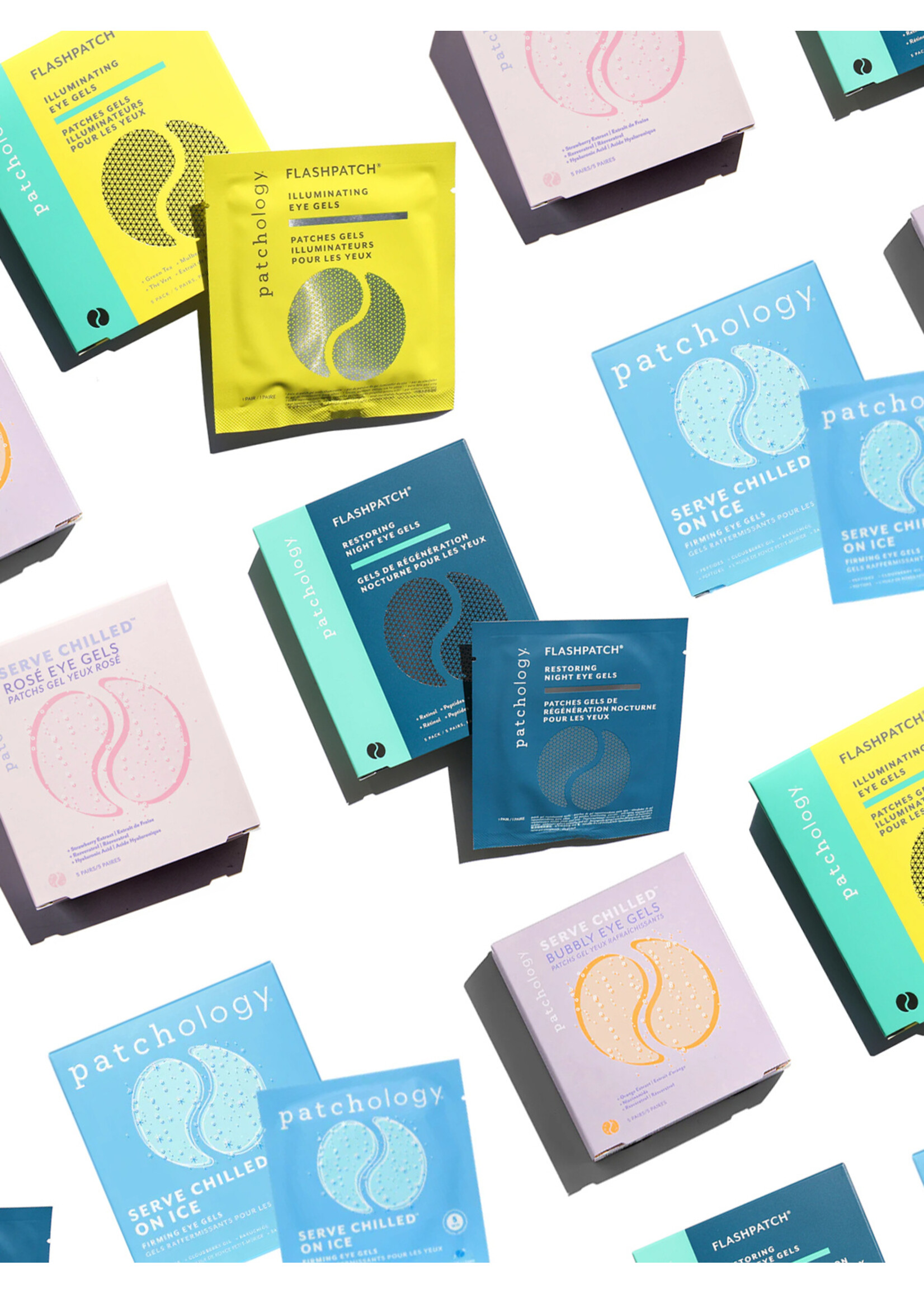 Patchology Packs of 5 eye masks by Patchology