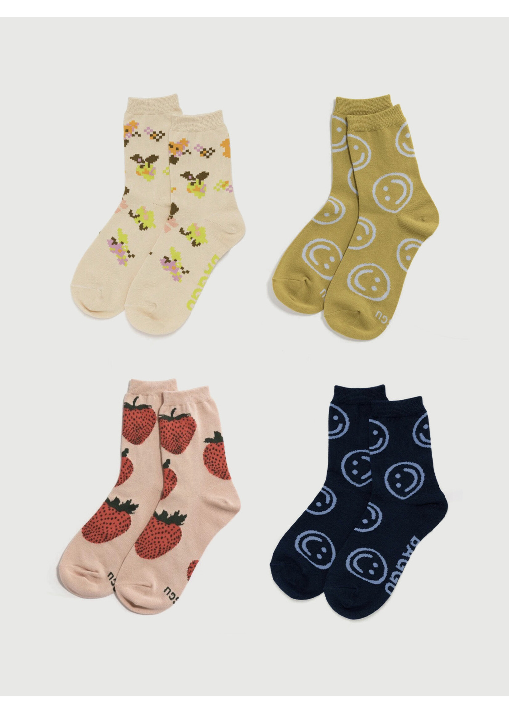 Baggu Classic crew socks by Baggu