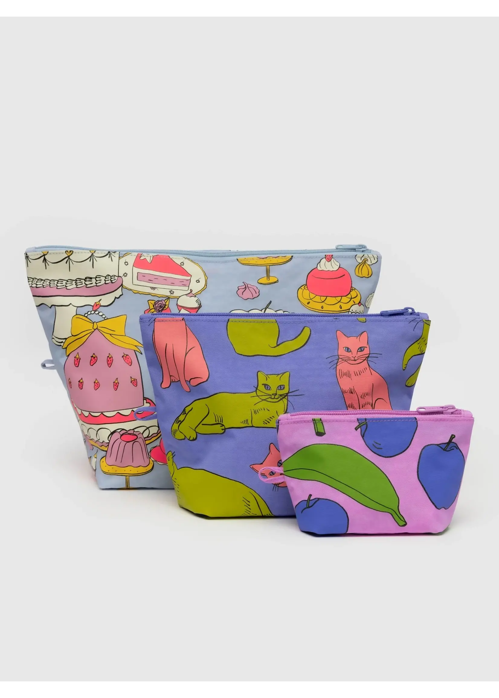 Baggu Ensemble de pochettes "Go Pouch" par Baggu