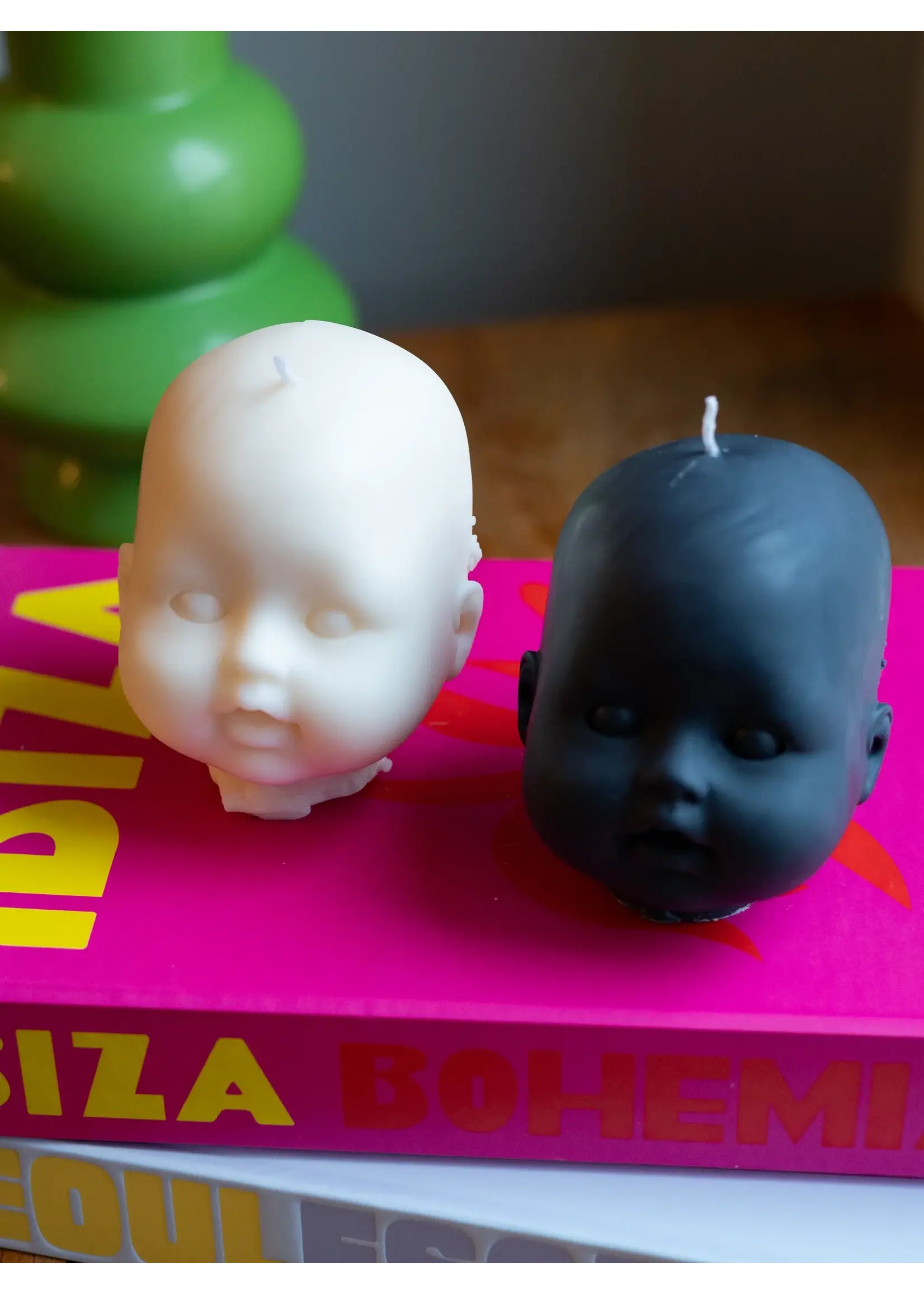 Candle Lume Bougies "Creepy Baby Head" par Candle Lume