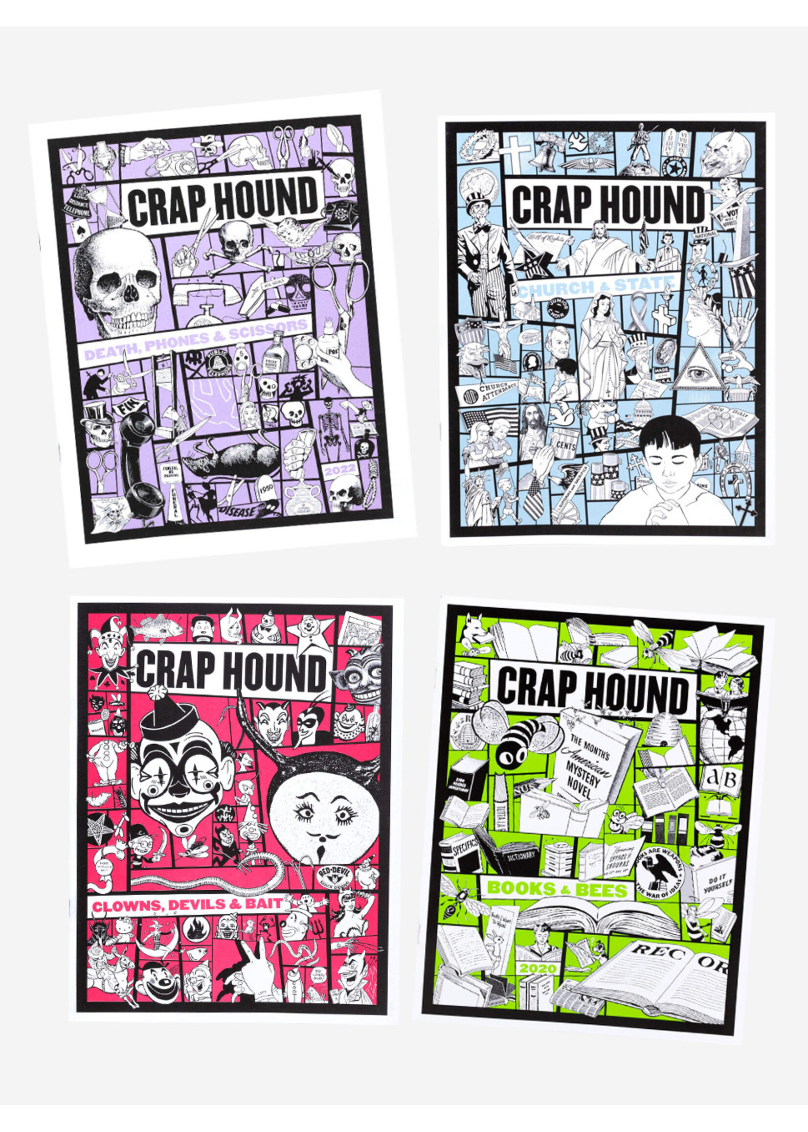 Sean Tejaratchi Crap Hound Magazines