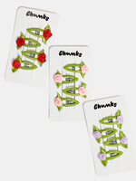 Chunks "Rosette Snap" hair clips by Chunks