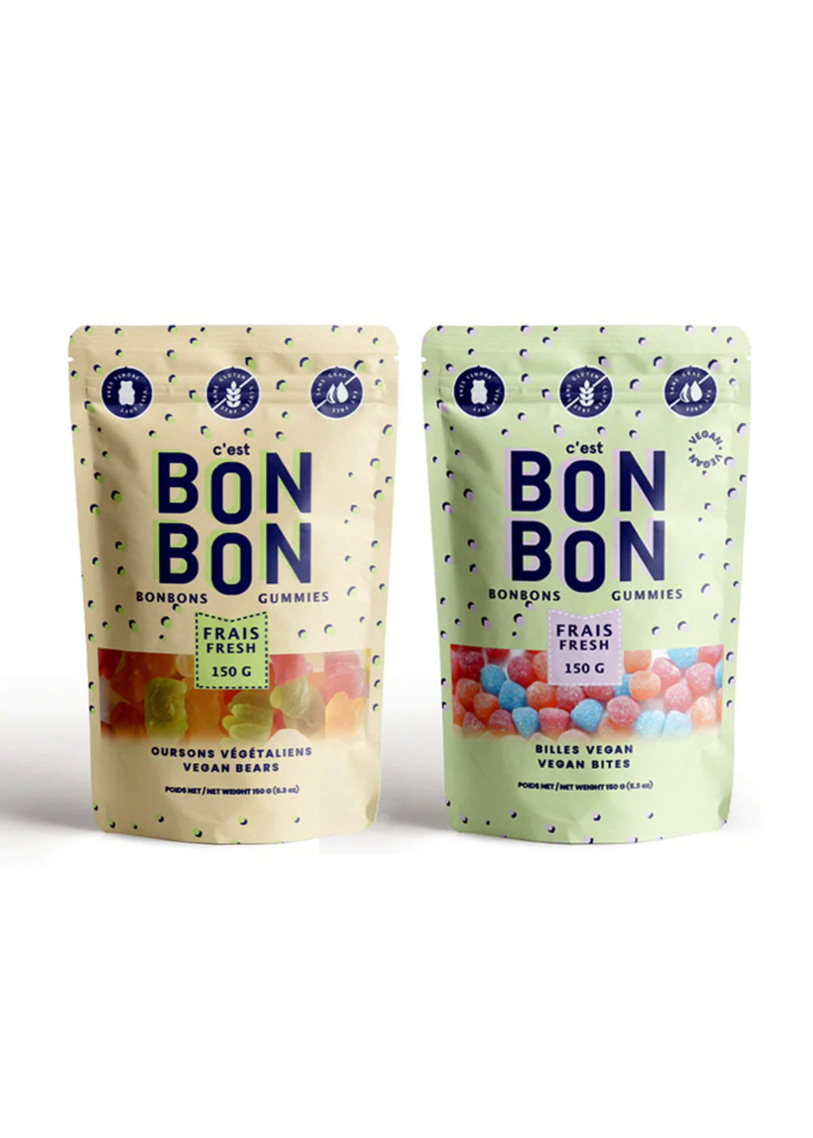 La Boîte à Bonbons Vegan mixed candies by La boîte à bonbons