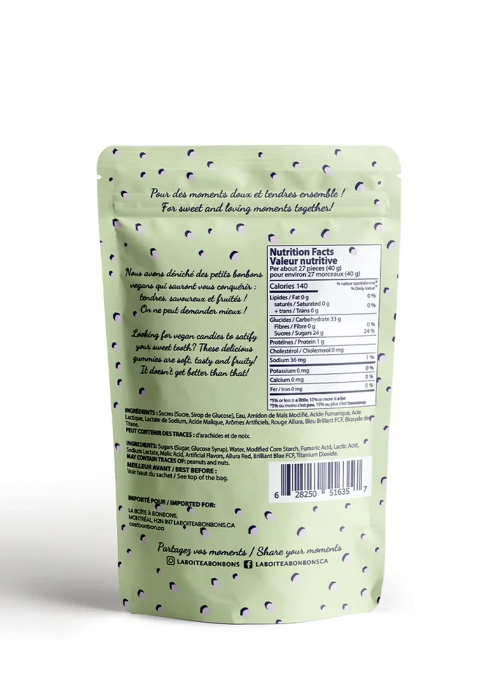 La Boîte à Bonbons Bonbons mélangés vegan par La boîte à bonbons