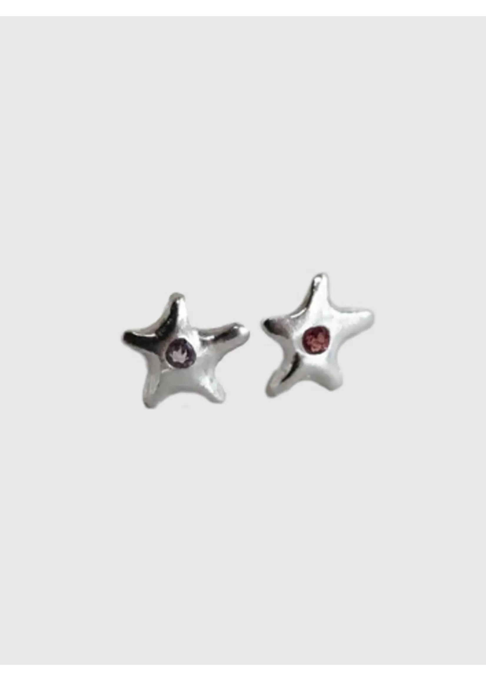 Marmo Boucles d'oreilles "Lumière" avec saphirs par Marmo