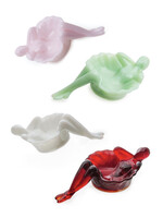 Mosser Glass Porte-savons "Bathing Beauty" par Mosser Glass