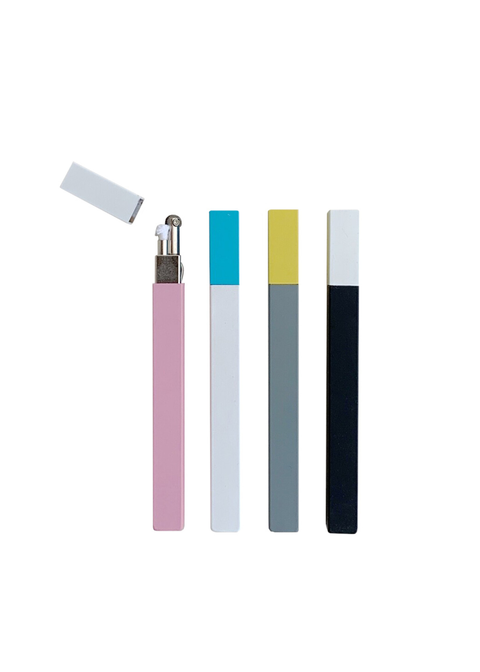 Tsubota Pearl "Queue Two-Tone" stick lighters by Tsubota Pearl