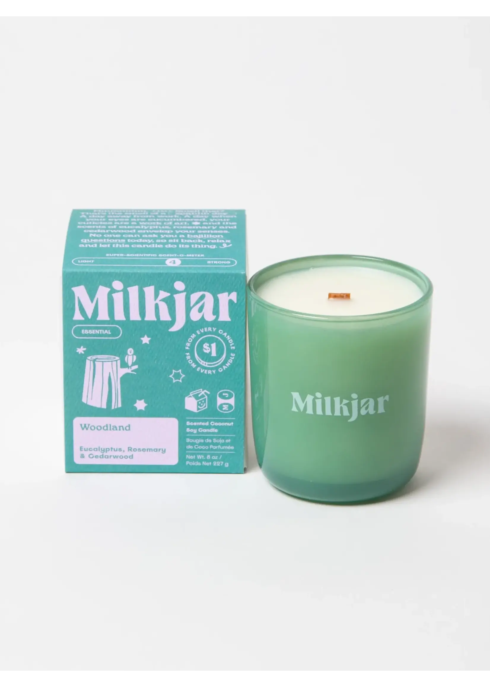 Milk Jar 8oz Essential oil candles by Milkjar