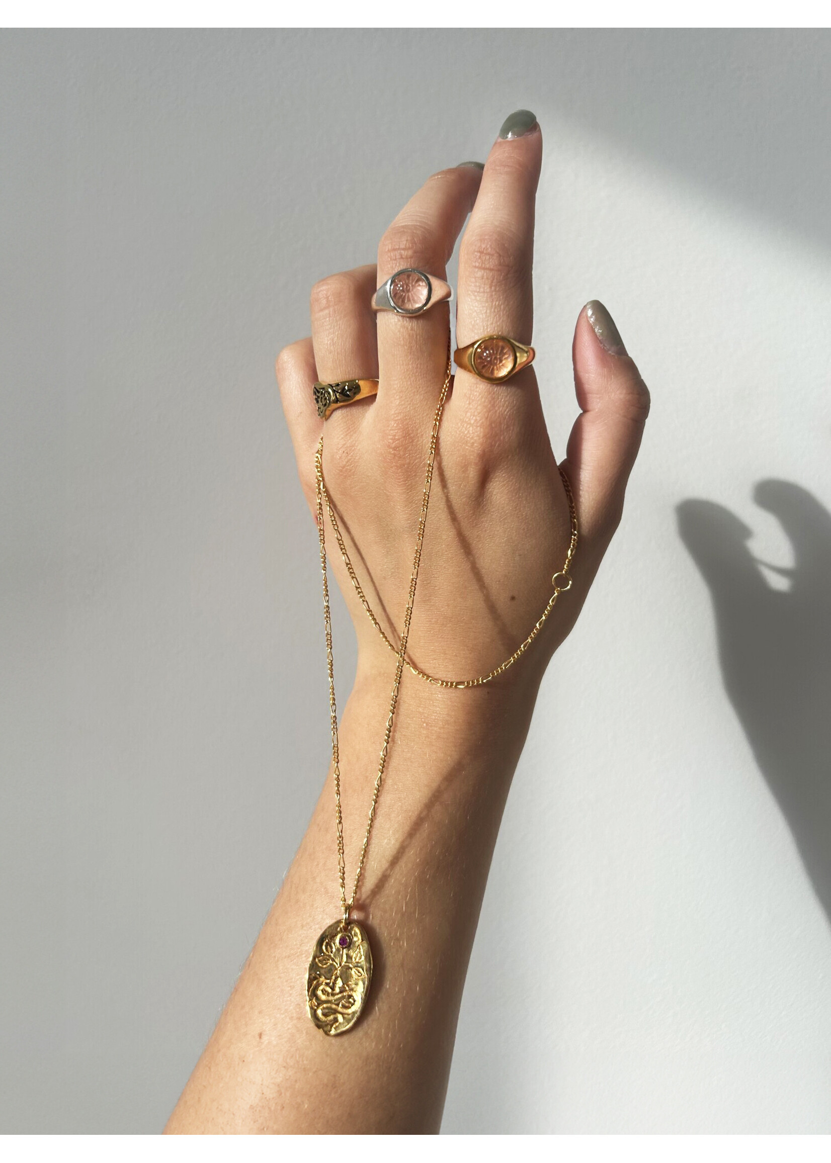 Hunt of Hounds Bague "Delphine" en vermeil par Hunt of Hounds