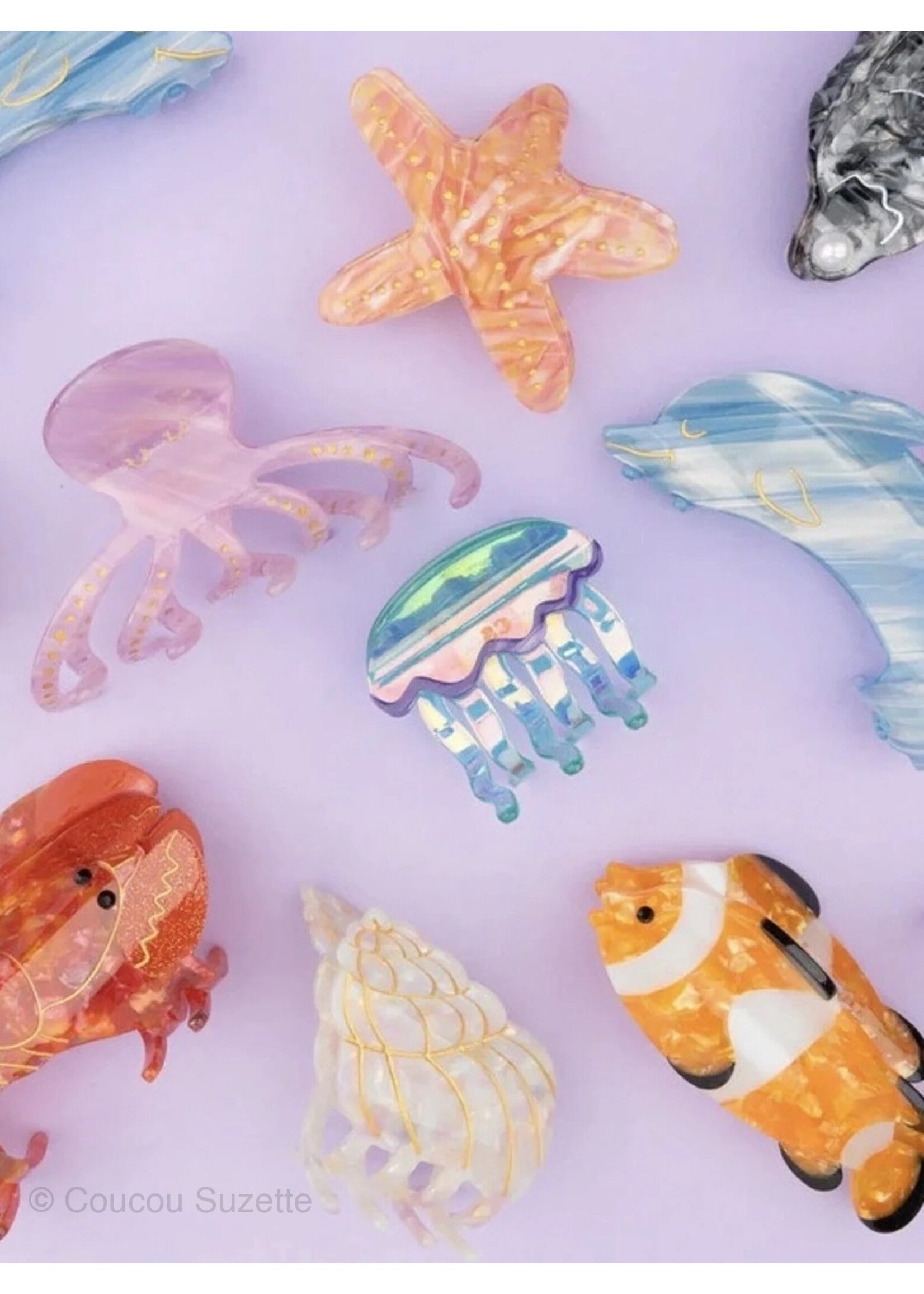 Coucou Suzette® "Sea Collection" hair clips  by Coucou Suzette®