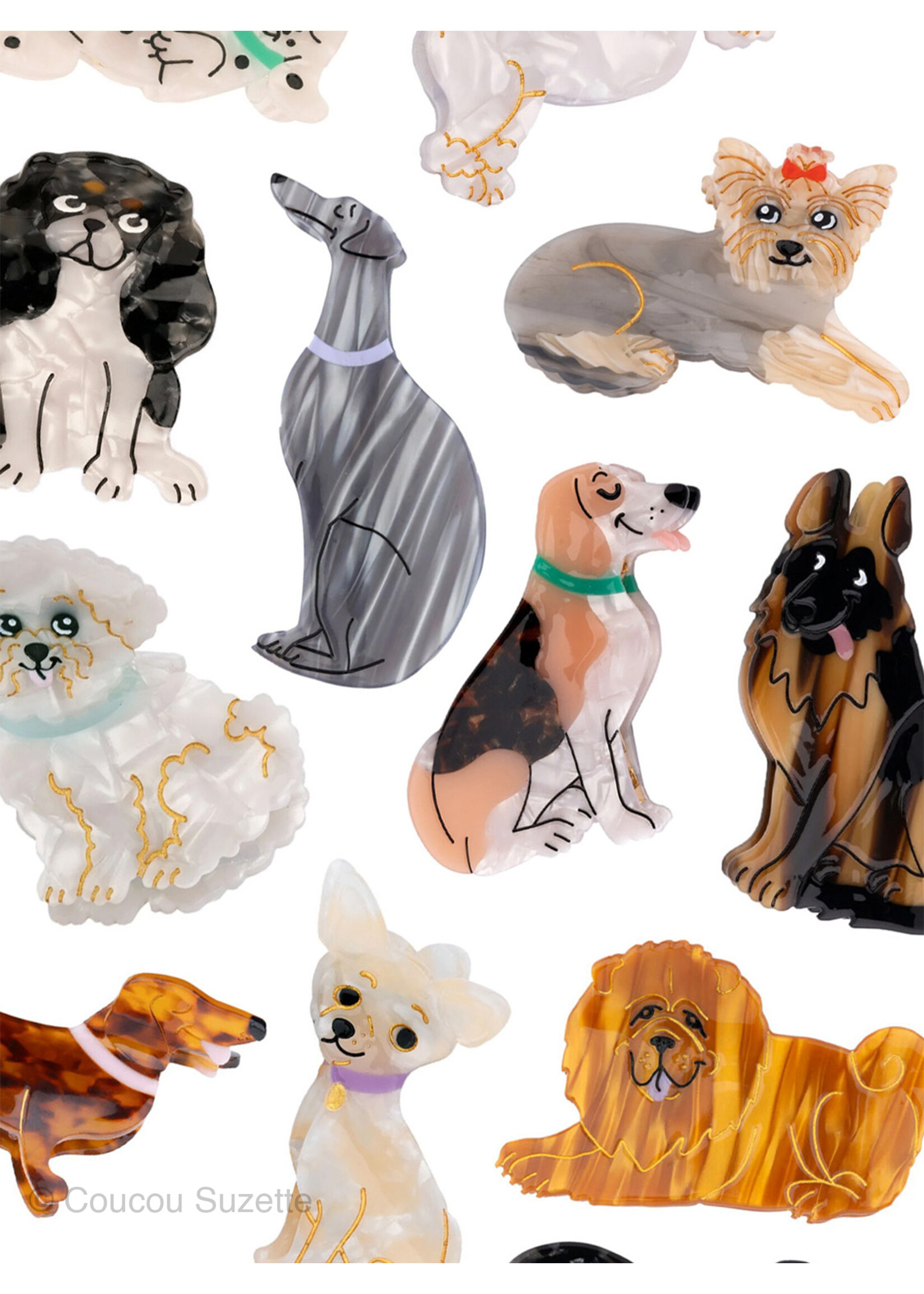 Coucou Suzette® Dog hair clips by Coucou Suzette®