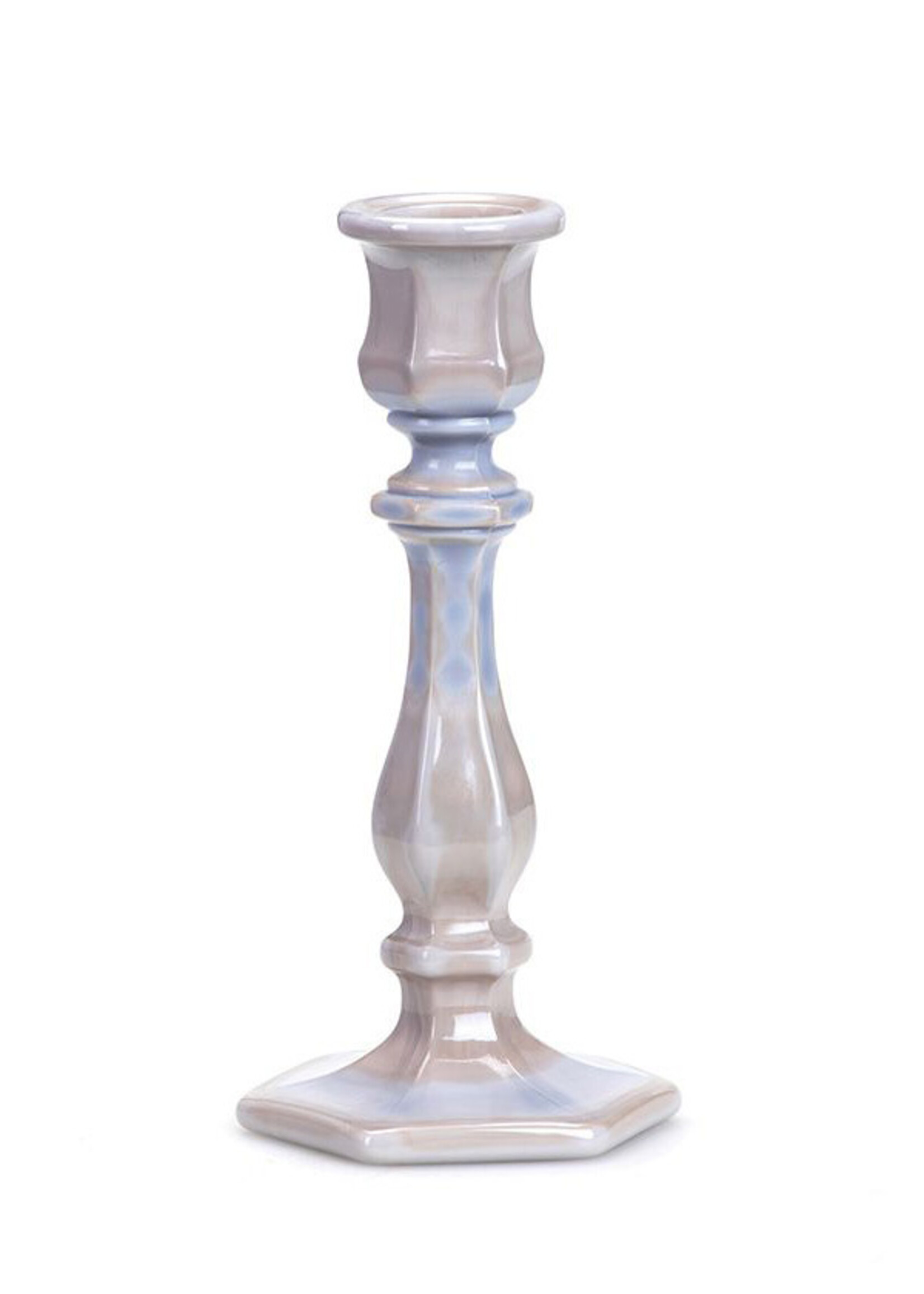 Mosser Glass Glass Candlesticks by Mosser Glass