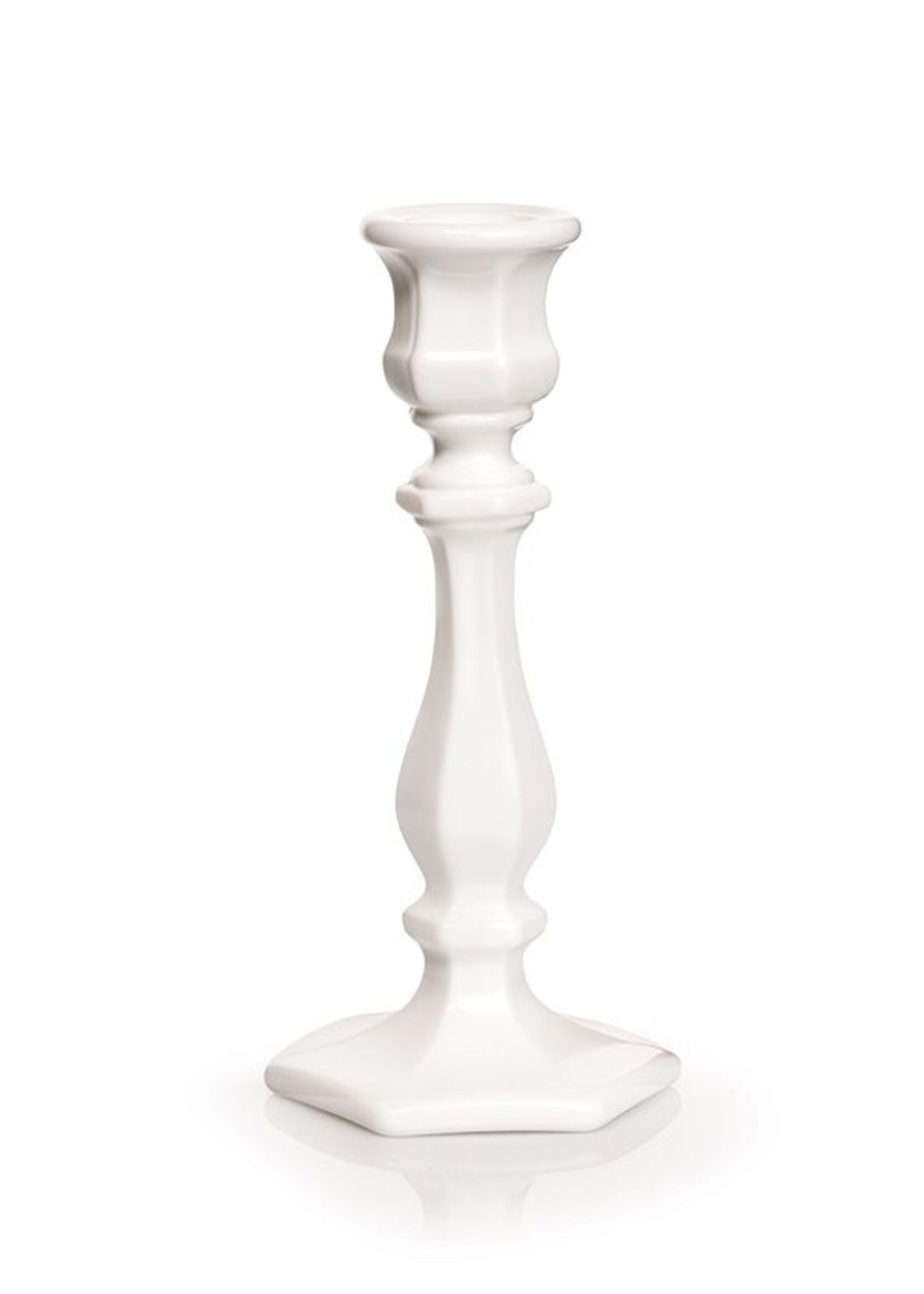 Mosser Glass Glass Candlesticks by Mosser Glass