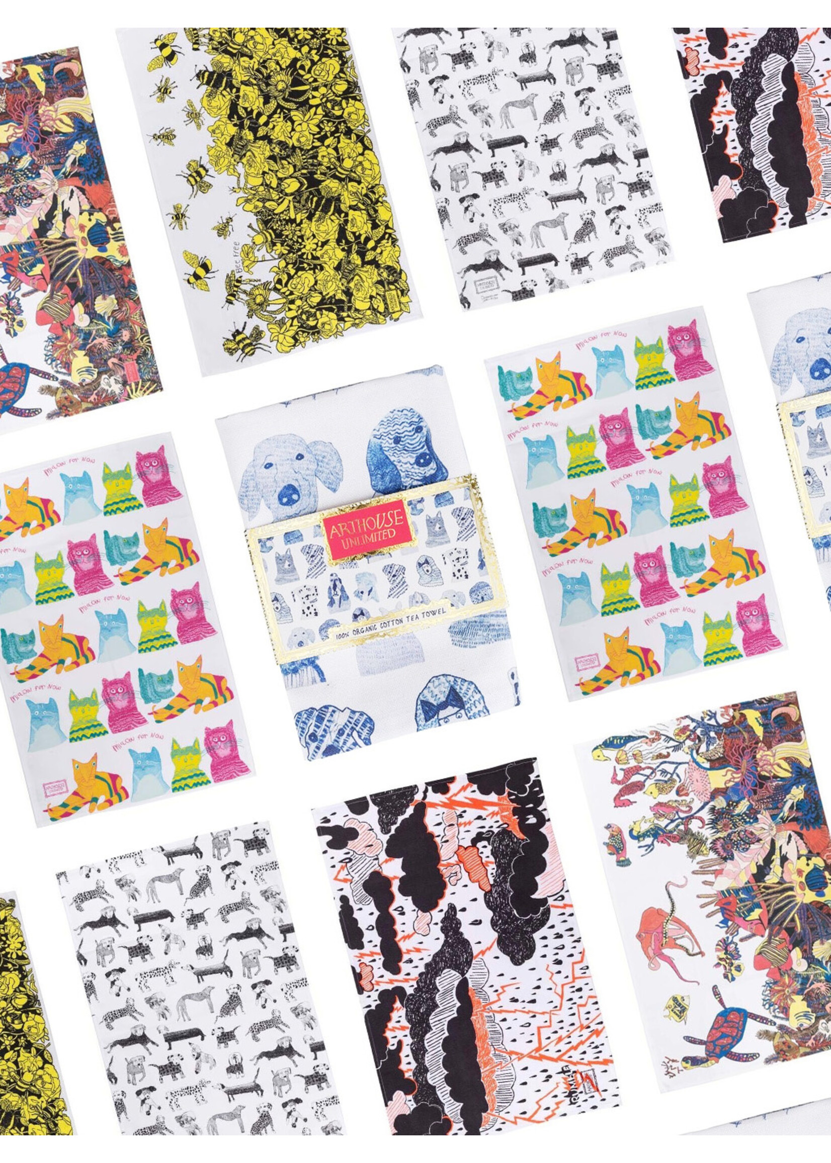 Arthouse  Unlimited Tea towels by Arthouse Unlimited