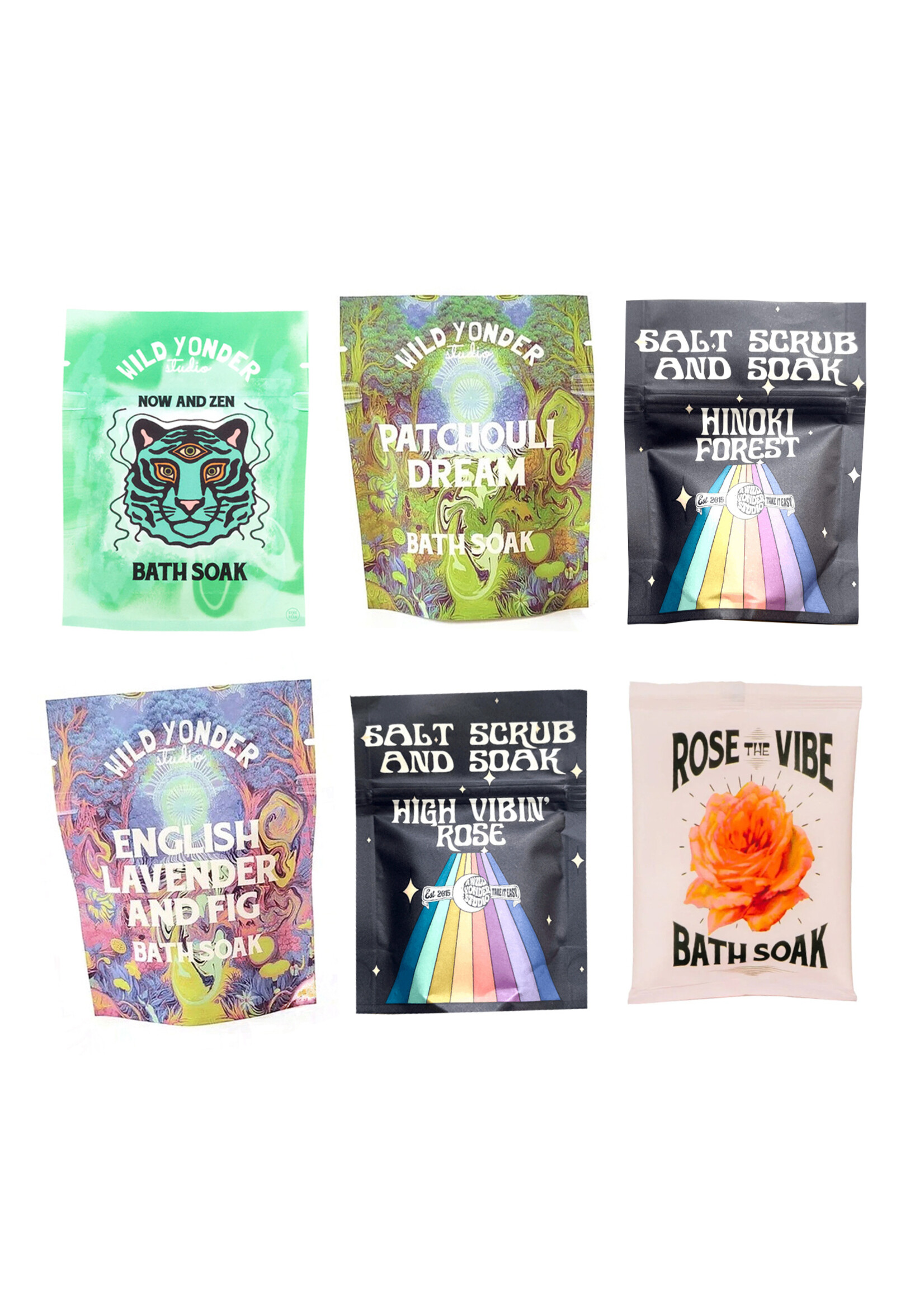 Wild Yonder Botanicals Mélanges pour le bain par Wild Yonder Botanicals