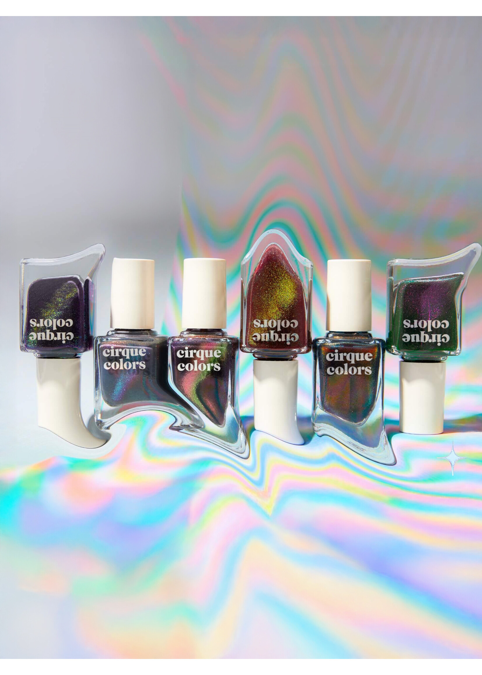 Cirque Colors "Delusion Collection" metallic nail polishes by Cirque Colors