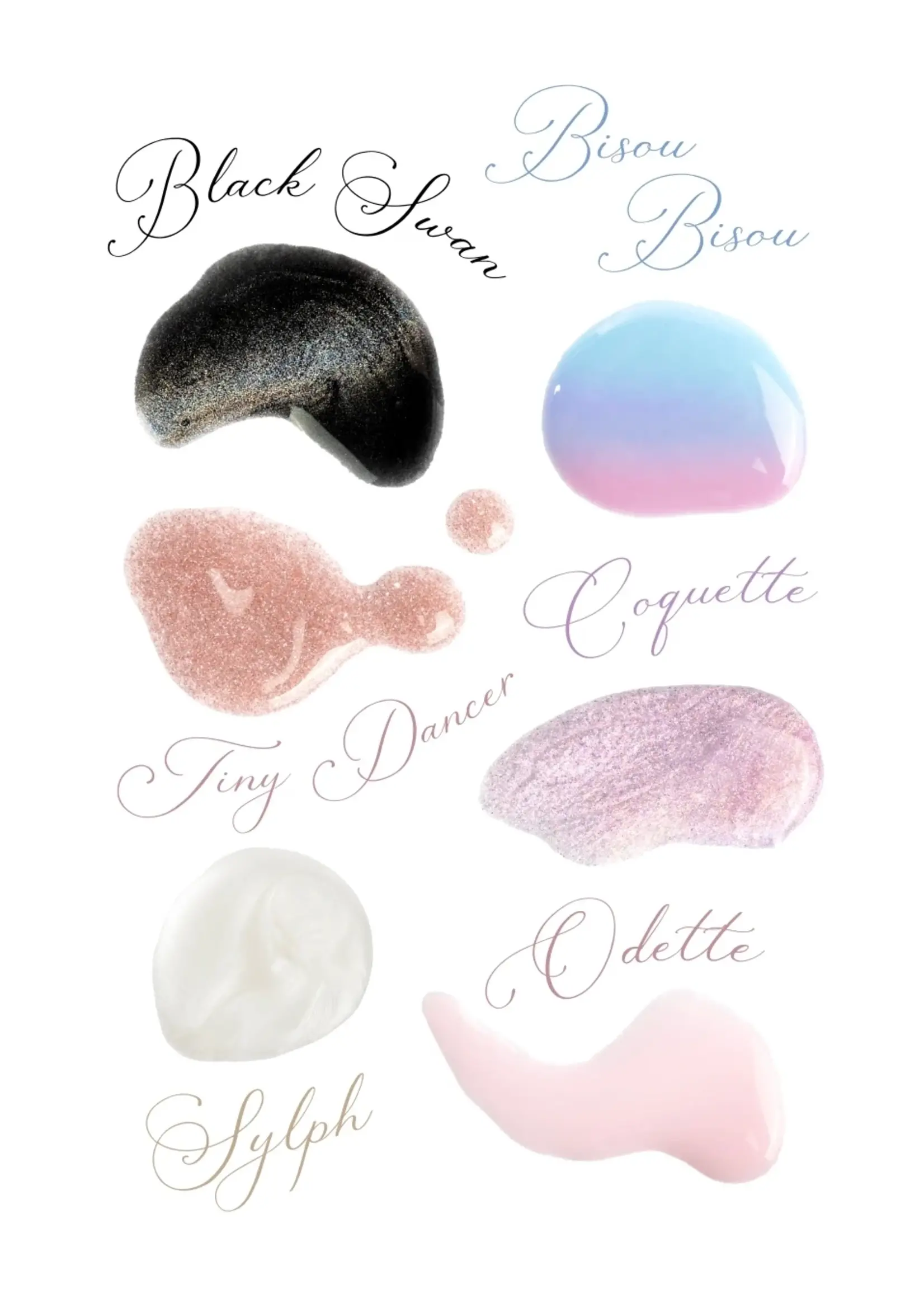 Cirque Colors "Shimmergraphic" nail polishes by Cirque Colors