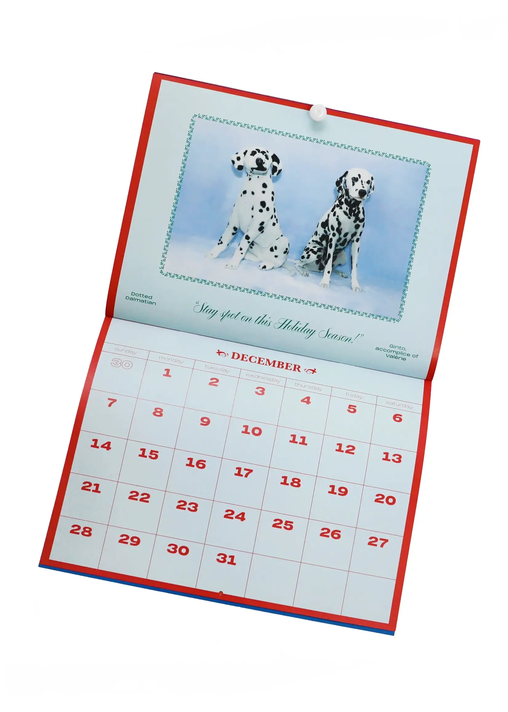 2025 "Dog Calendar" by Gab Bois Annex Vintage