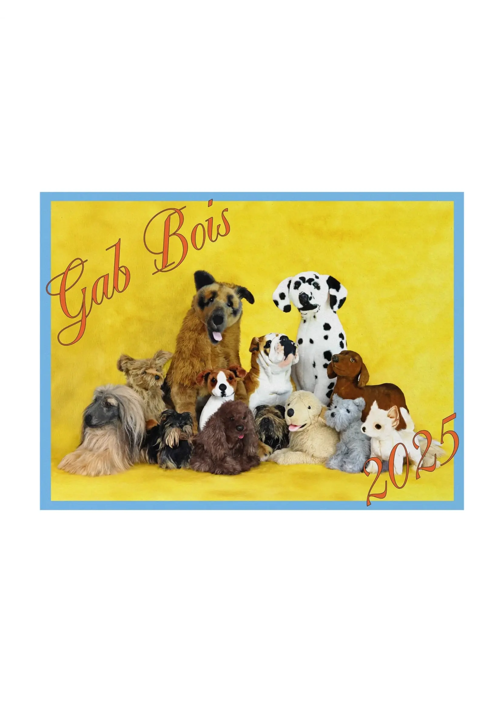 2025 "Dog Calendar" by Gab Bois Annex Vintage