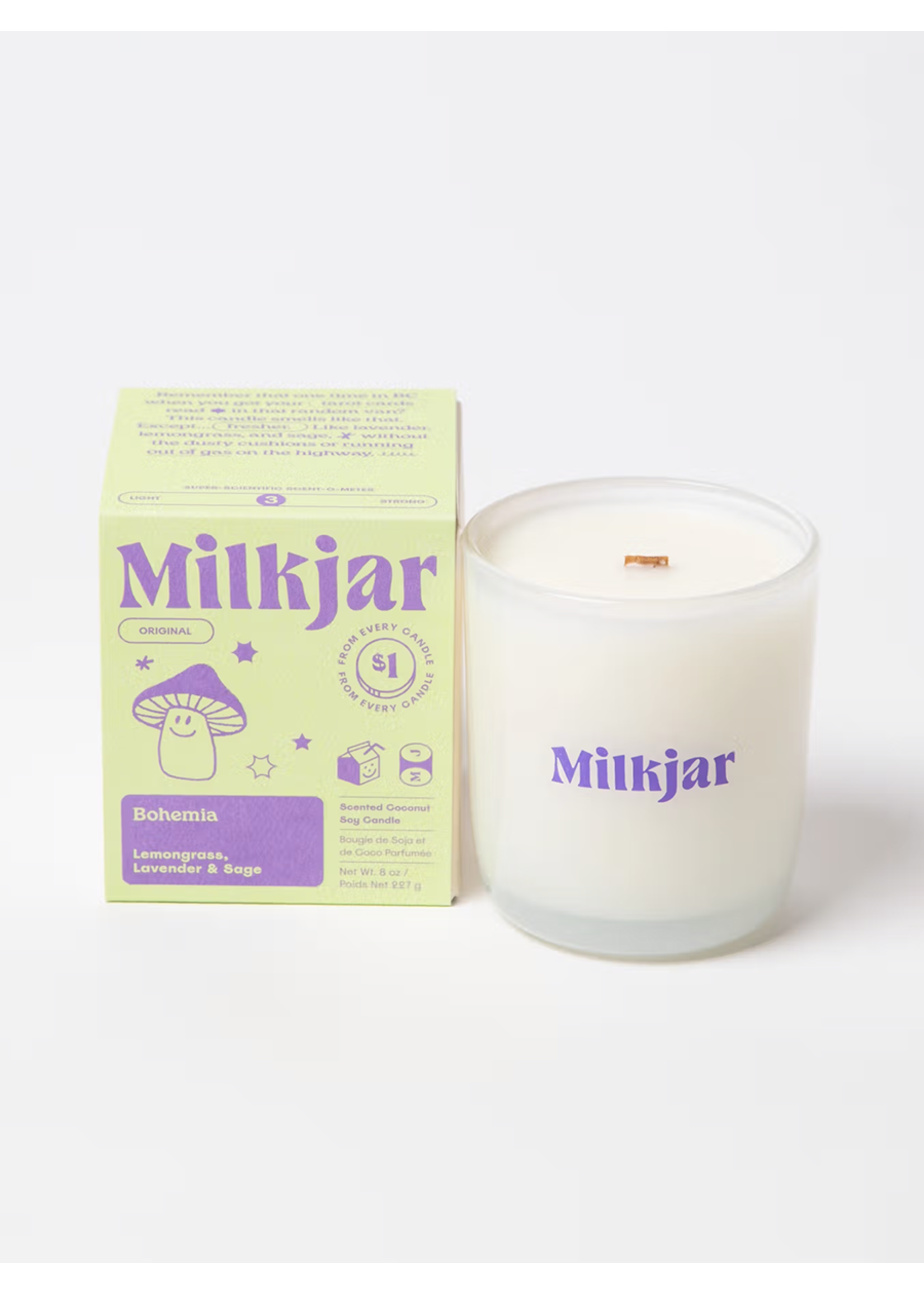 Milk Jar 8oz Candles by Milkjar