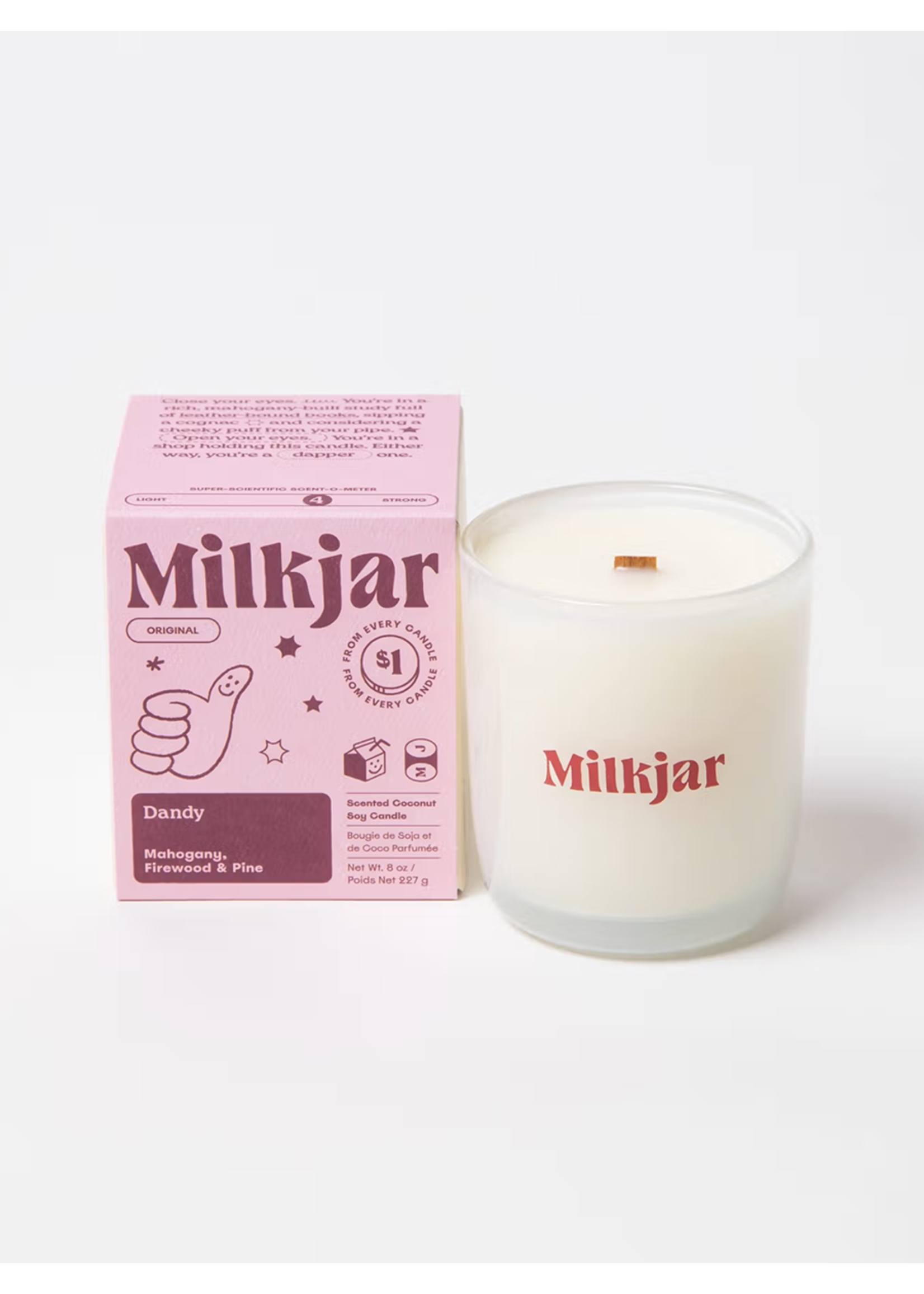 Milk Jar 8oz Candles by Milkjar