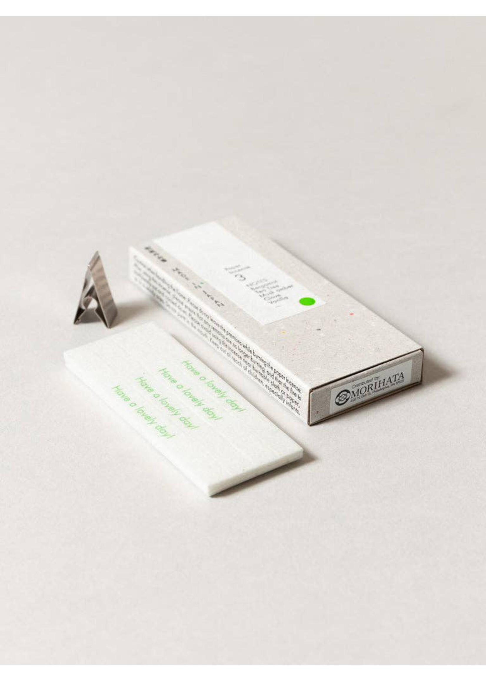 Morihata International Encens en papier washi par Morihata International