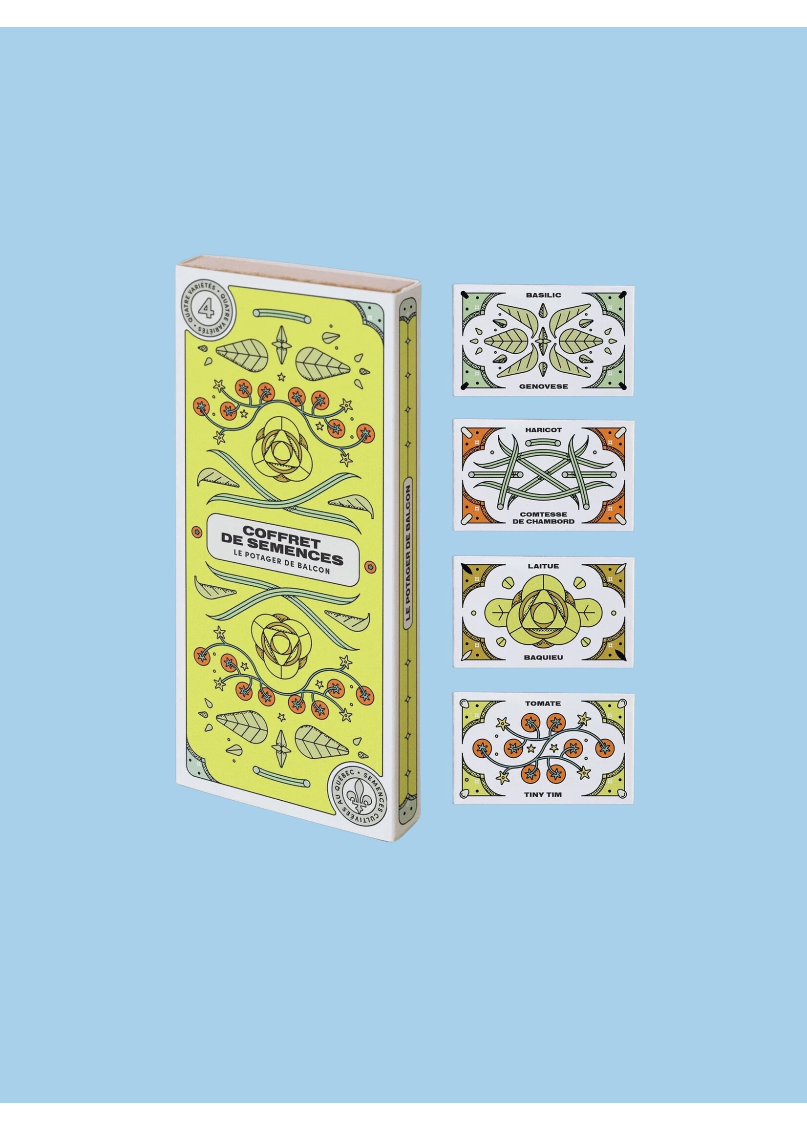 Le Nutritionniste Urbain Coffret de semences par Le Nutritionniste Urbain