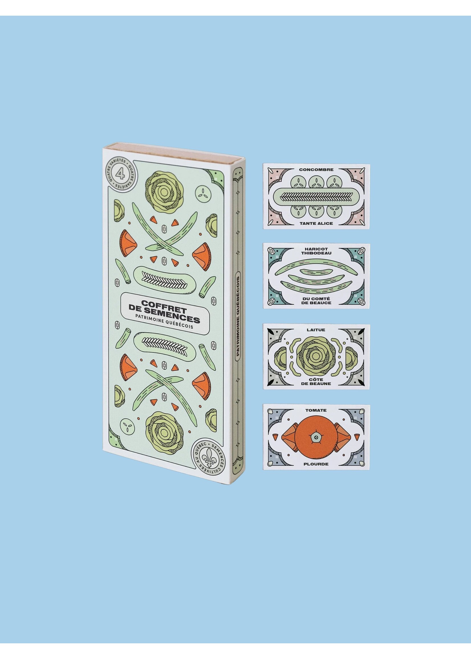 Le Nutritionniste Urbain Coffret de semences par Le Nutritionniste Urbain