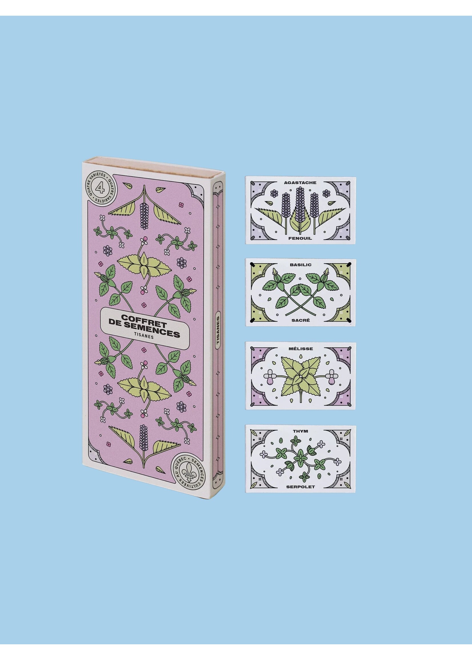 Le Nutritionniste Urbain Coffret de semences par Le Nutritionniste Urbain
