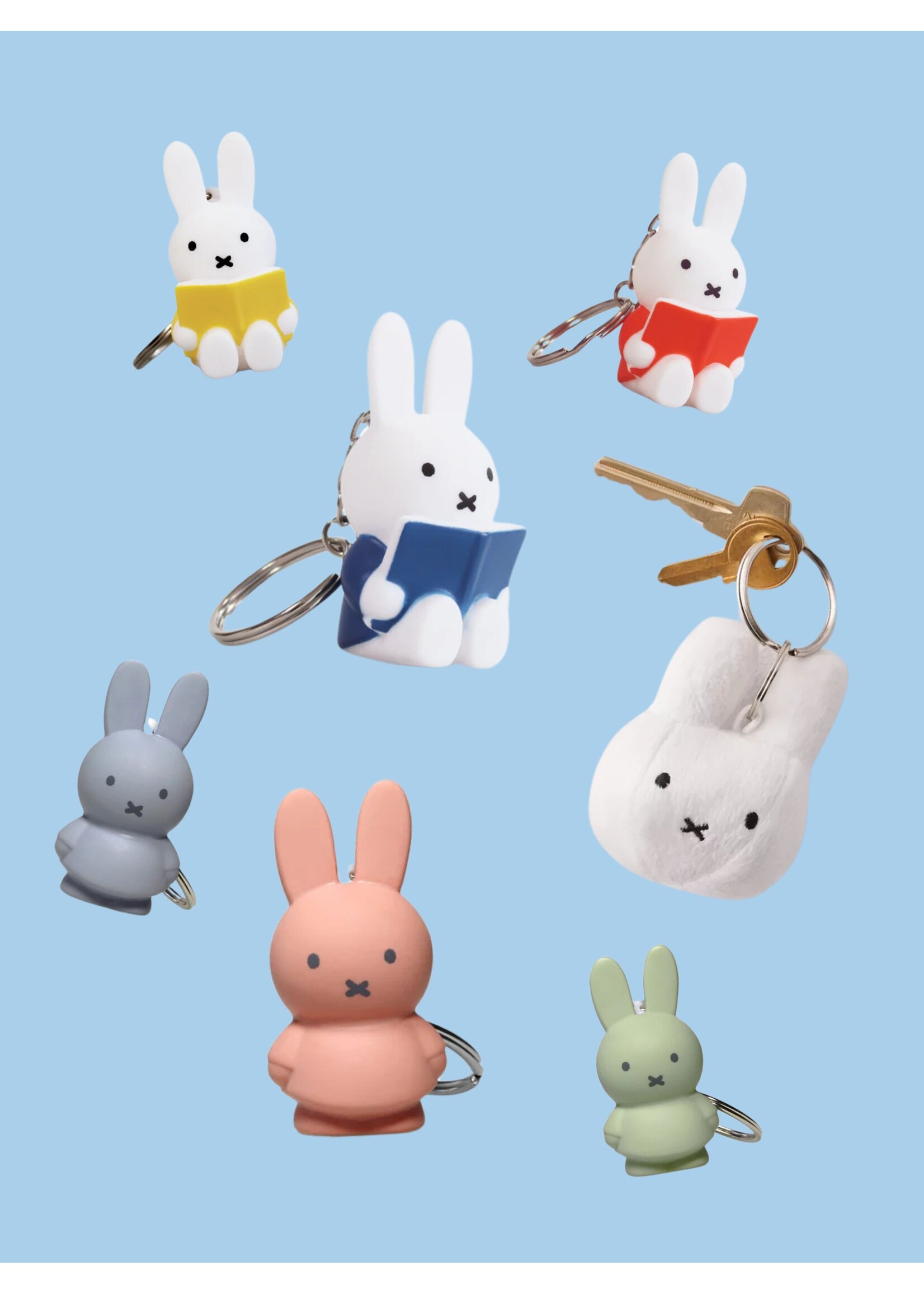 Just Dutch Miffy keychains by Just Dutch