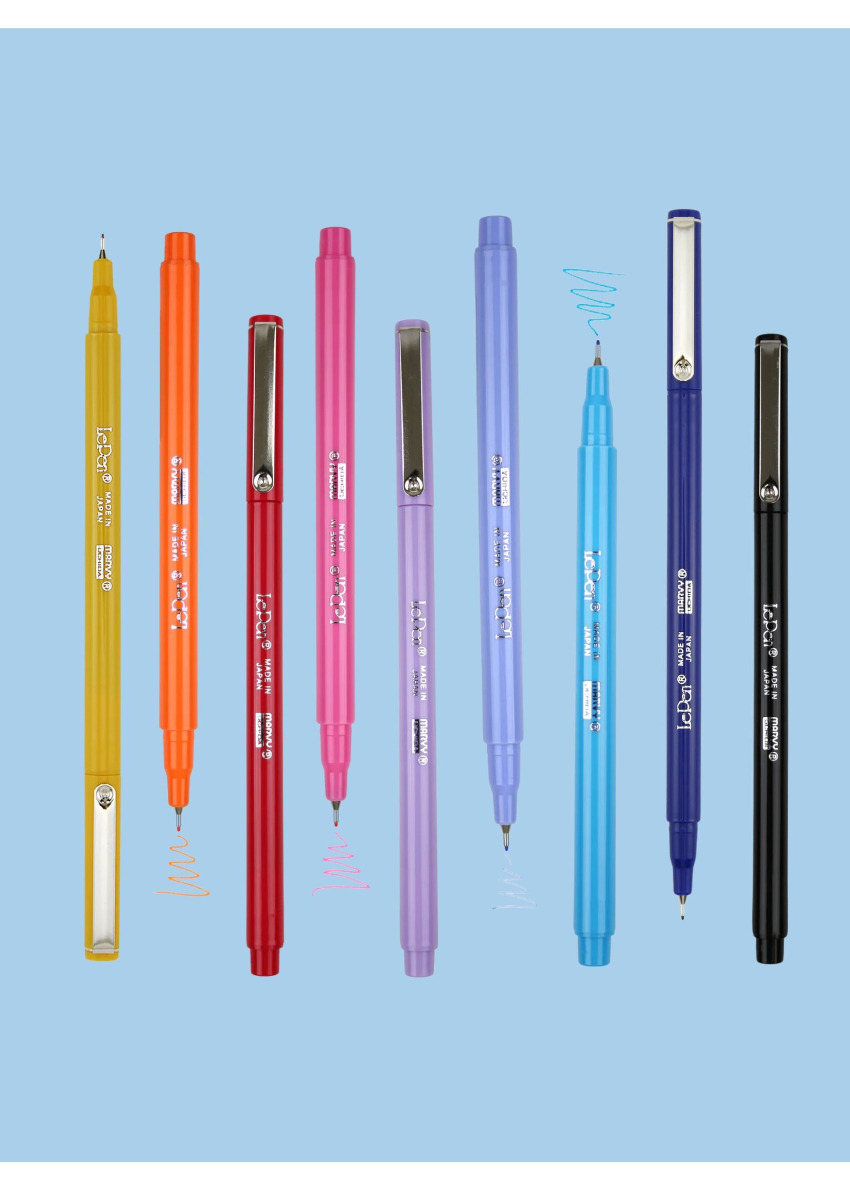 Marvy Uchida Stylos fins par Le Pen