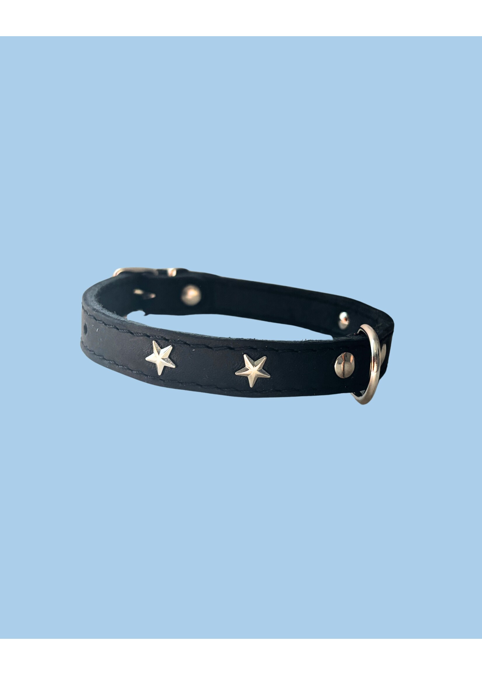 Ballatore Roma Colliers pour chien en cuir avec étoiles par Ballatore