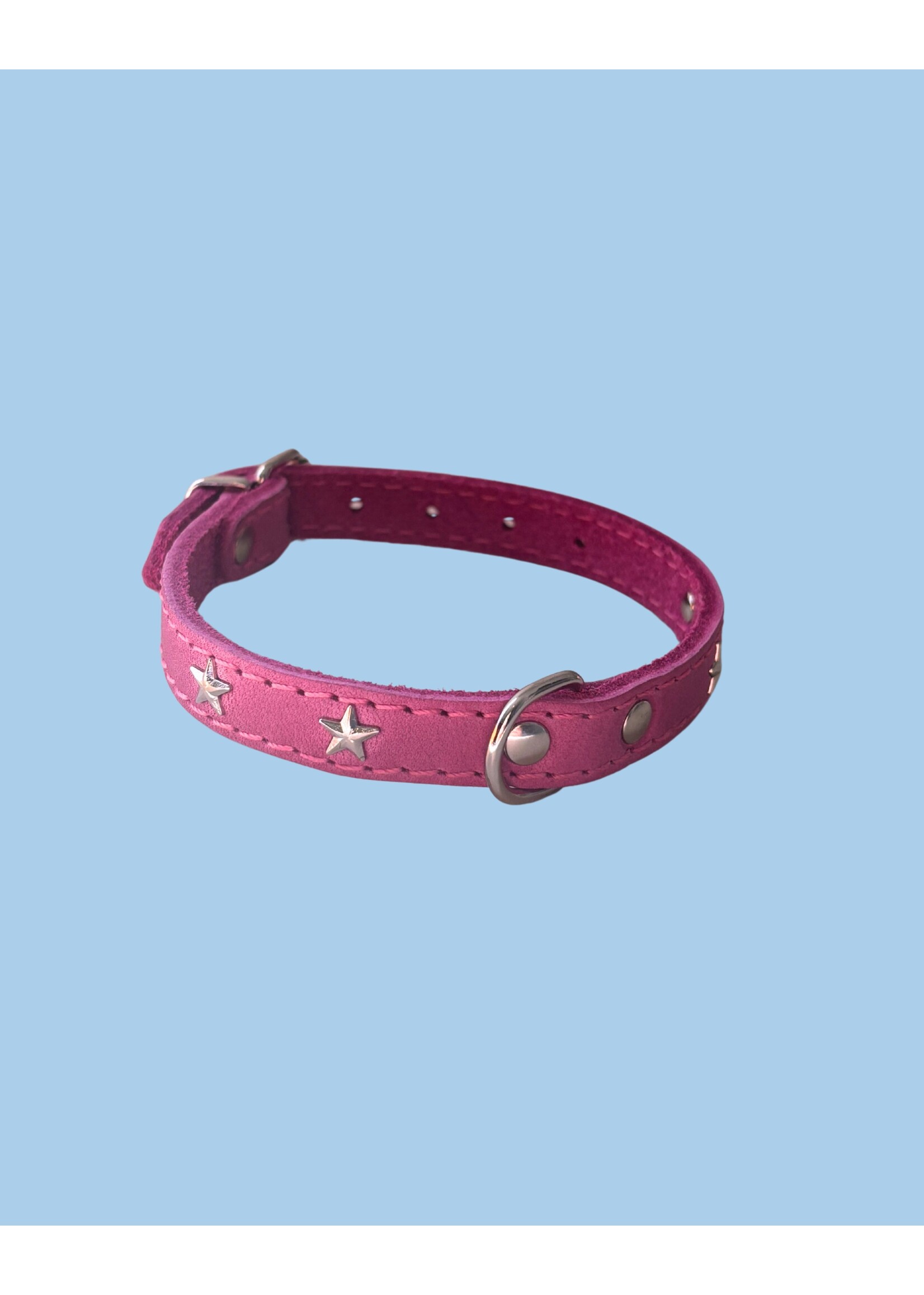 Ballatore Roma Colliers pour chien en cuir avec étoiles par Ballatore