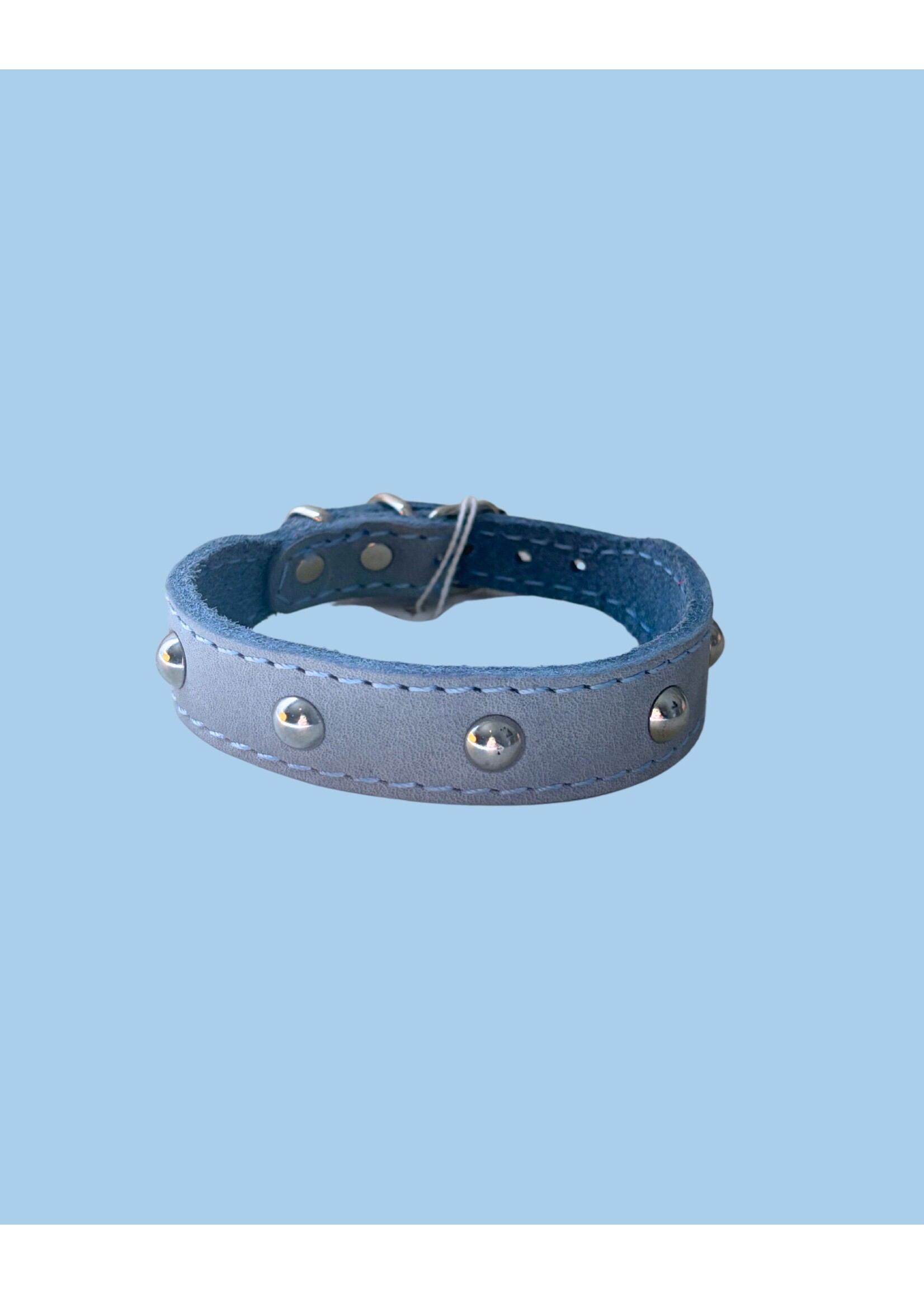 Ballatore Roma Leather dog collars with studs by Ballatore