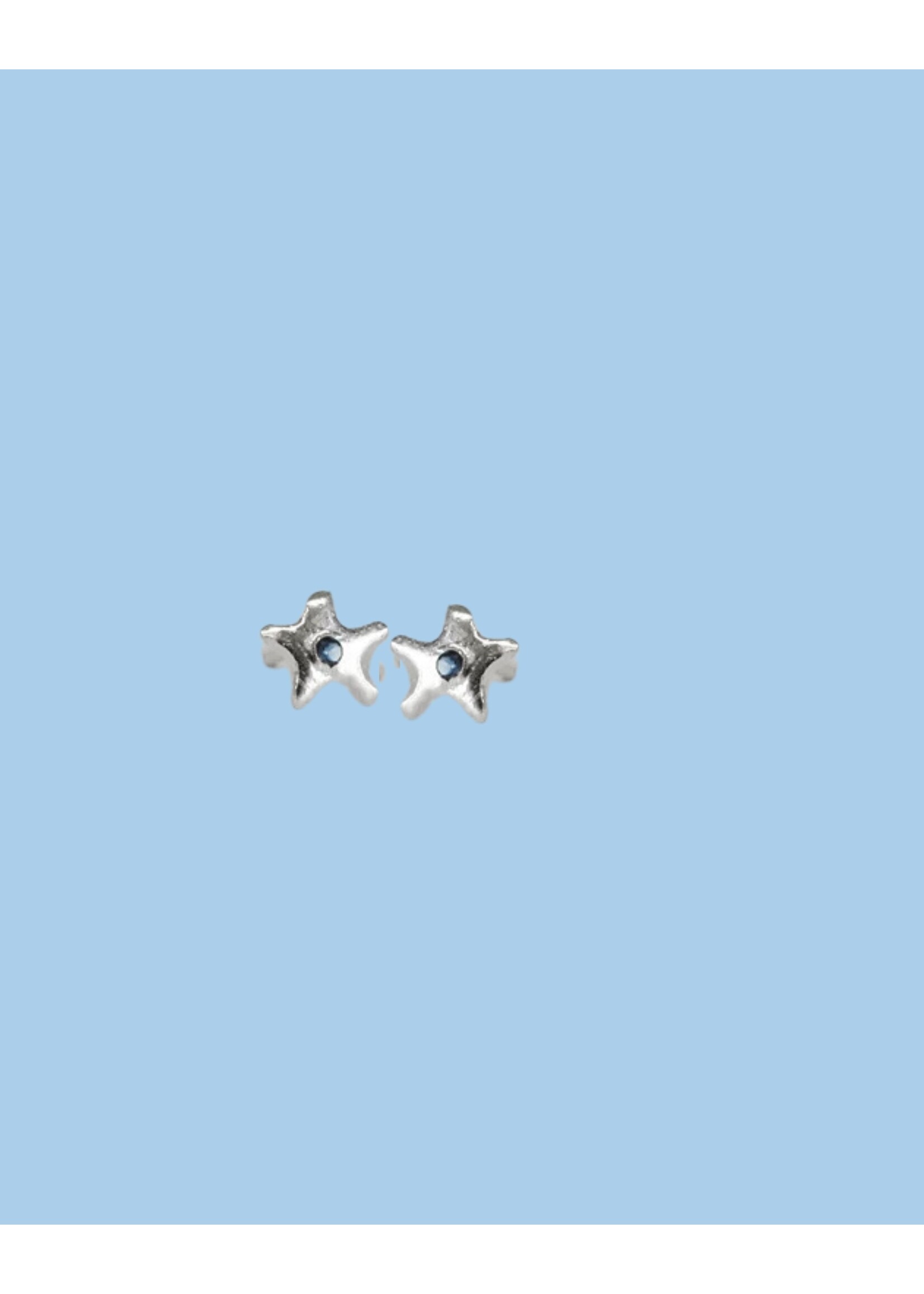 Marmo Boucles d'oreilles "Lumière" avec saphirs par Marmo