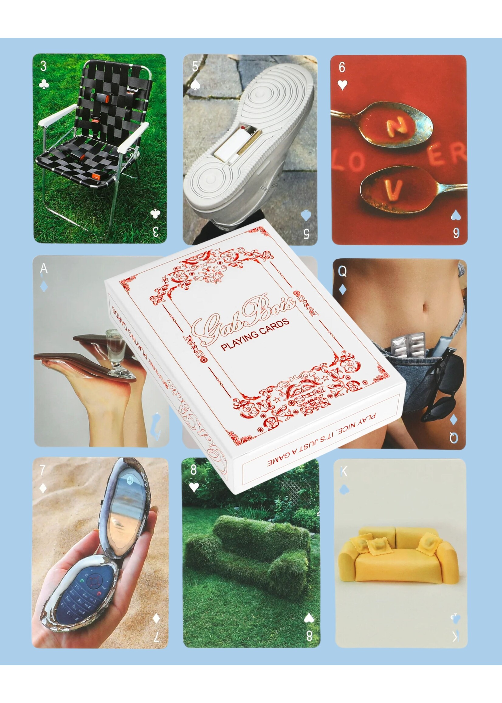Studio Gabbois Playing Cards by Gabbois